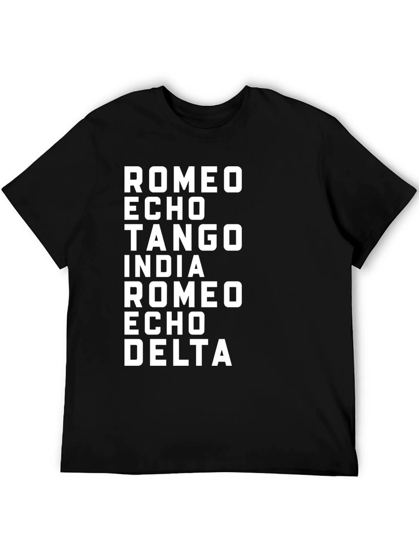 Phonetic Alphabet T-Shirt - Military  NATO Codes