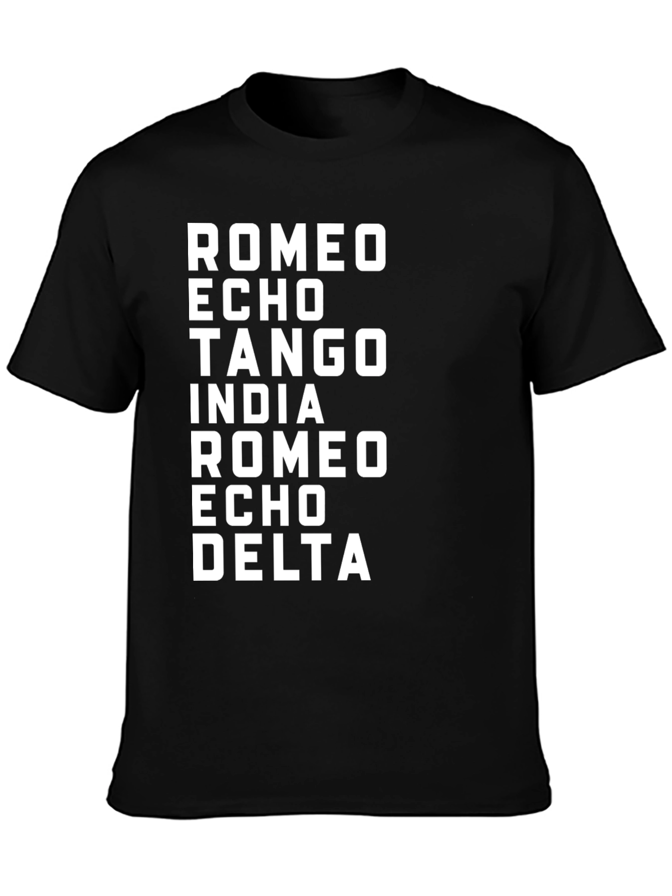 Phonetic Alphabet T-Shirt - Military  NATO Codes