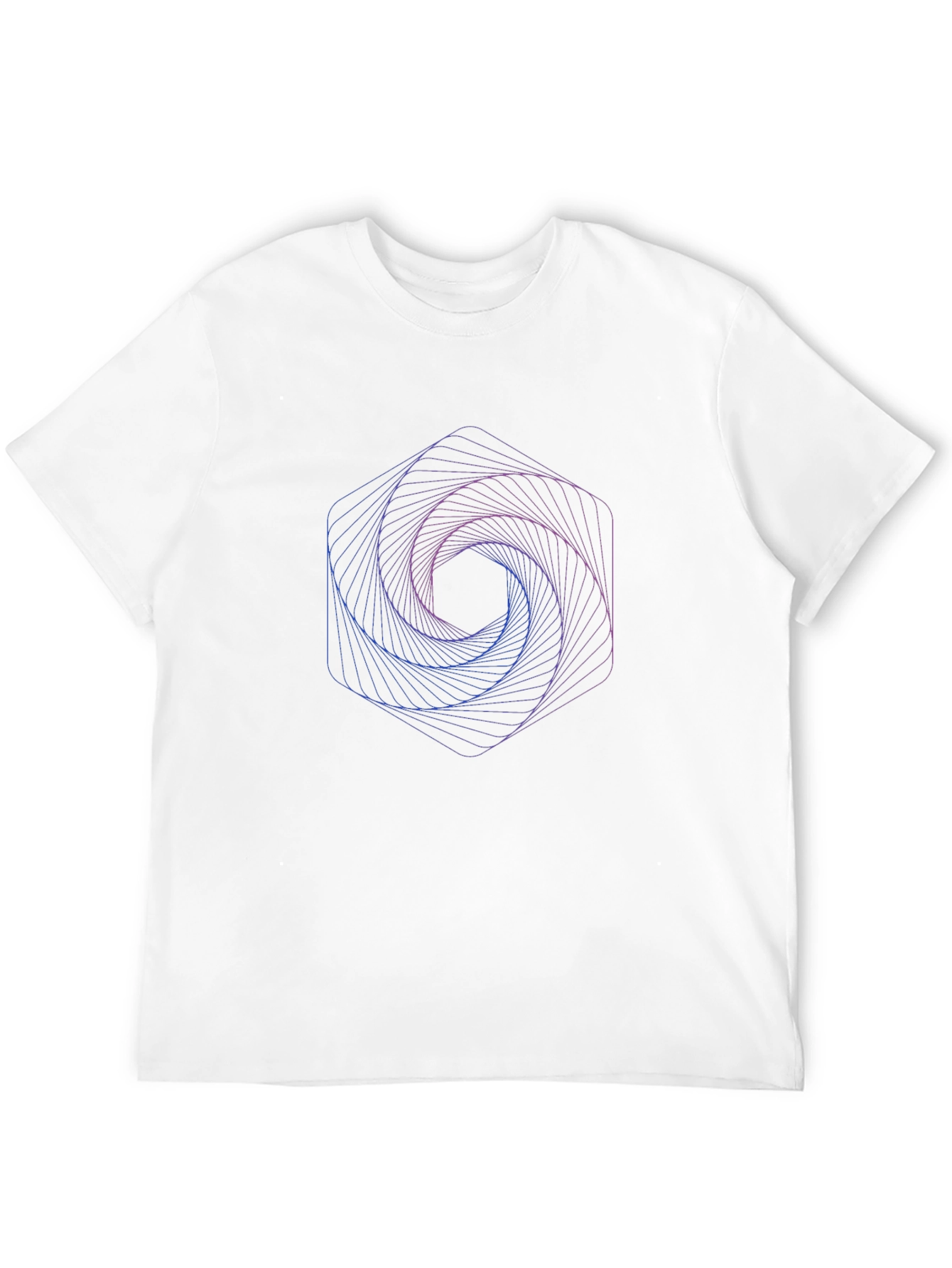 Geometric Swirl T-Shirt
