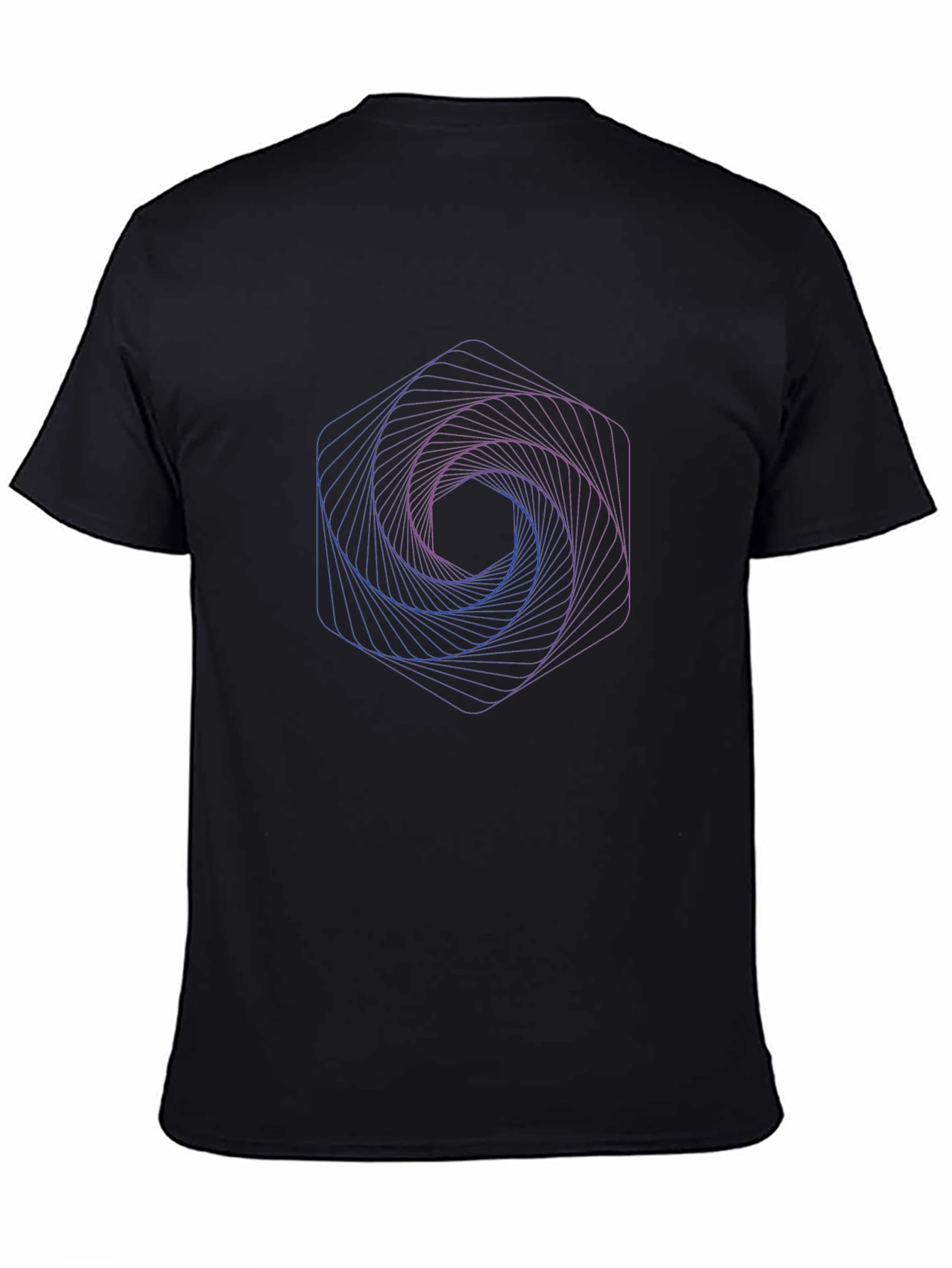 Geometric Swirl T-Shirt