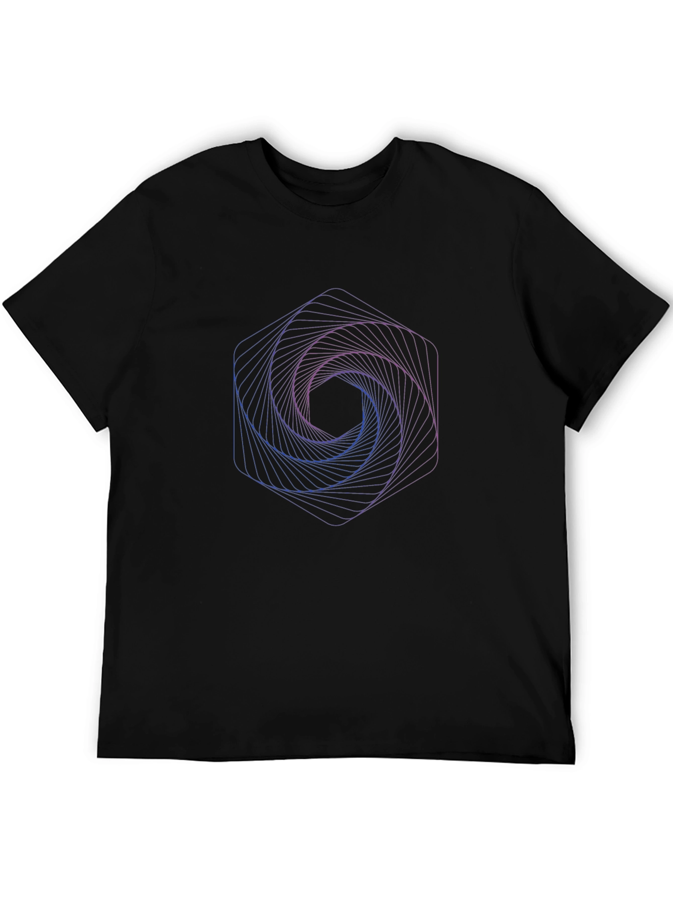 Geometric Swirl T-Shirt