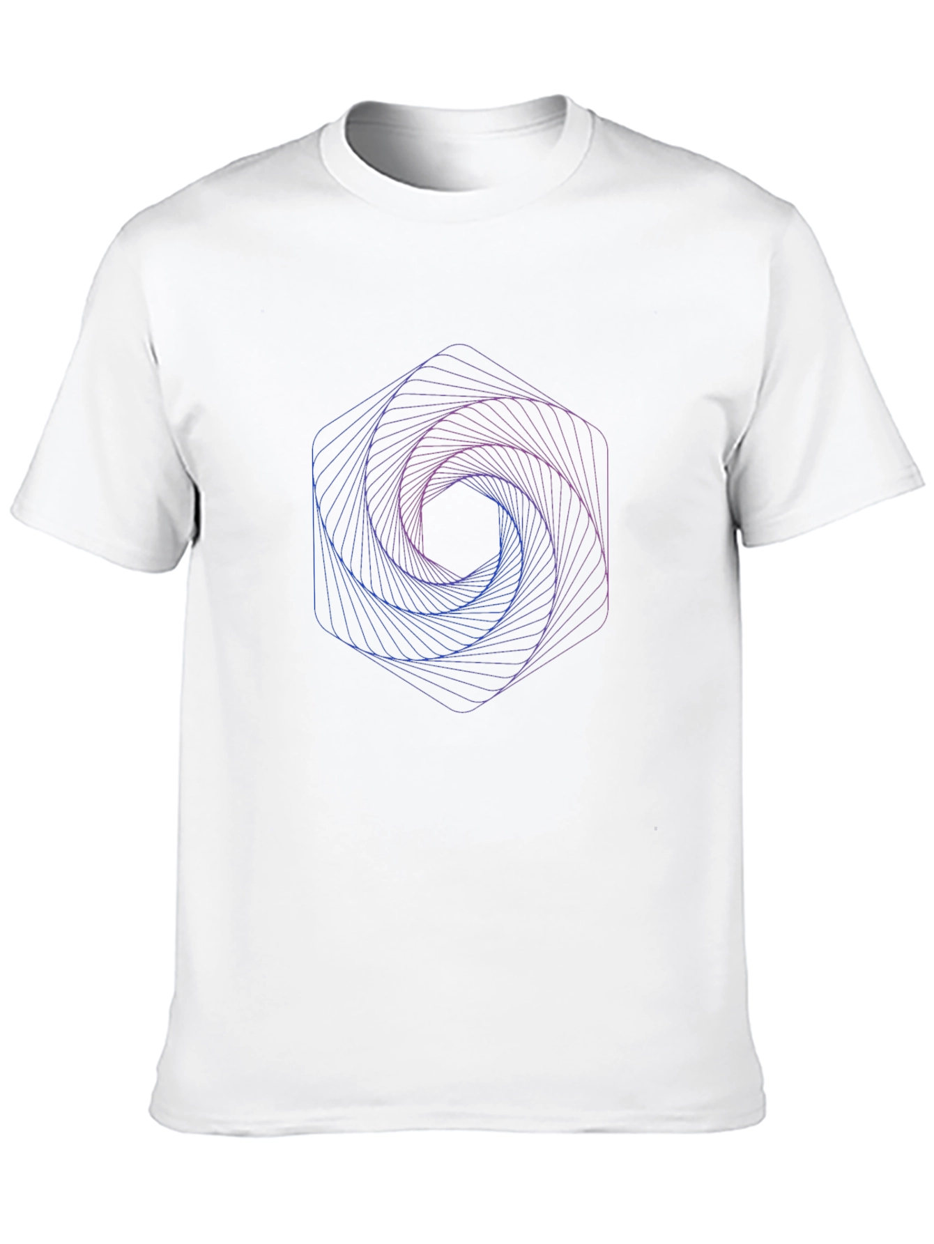 Geometric Swirl T-Shirt