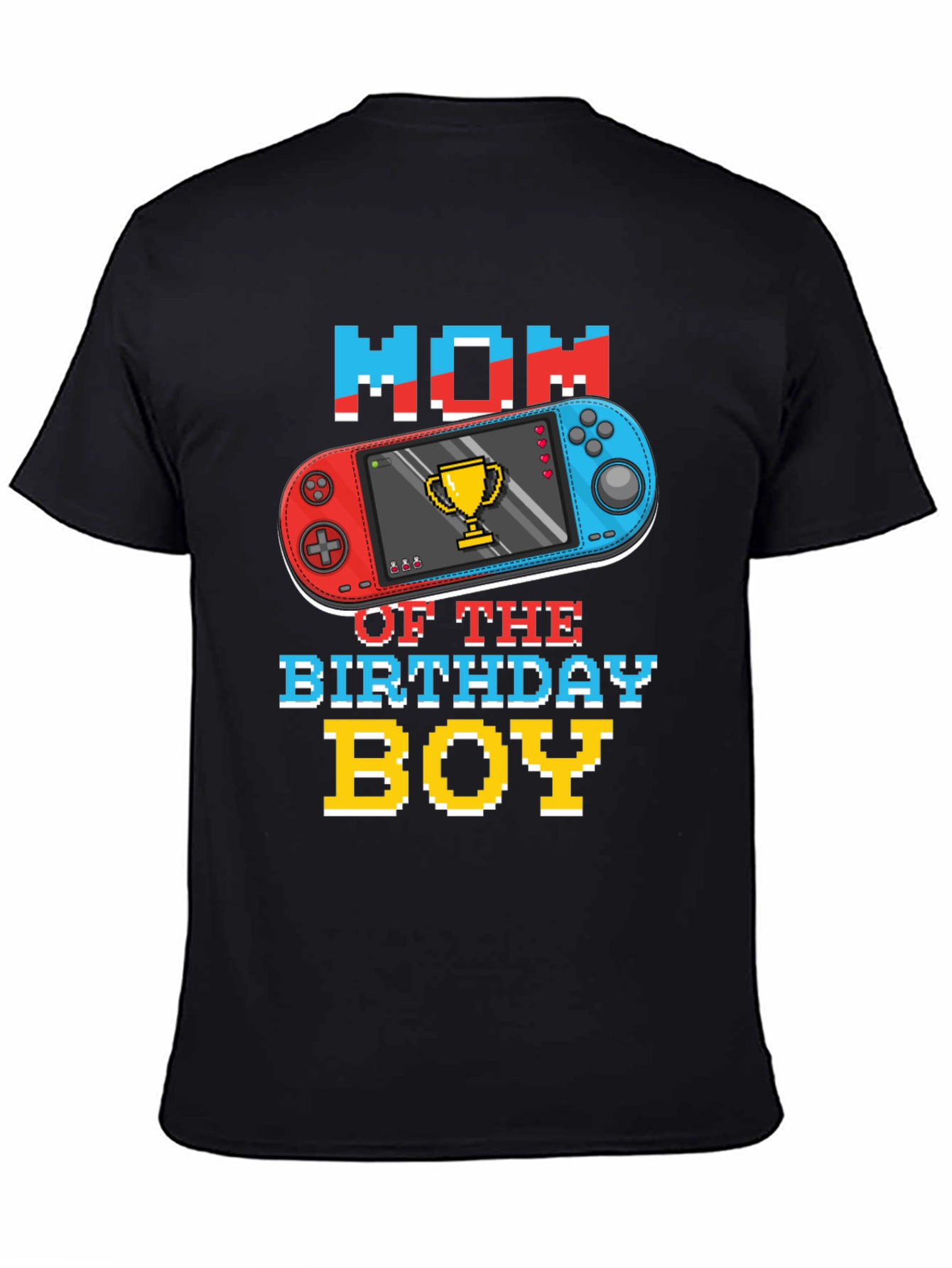 Mom of the Birthday Boy Gamer T-Shirt