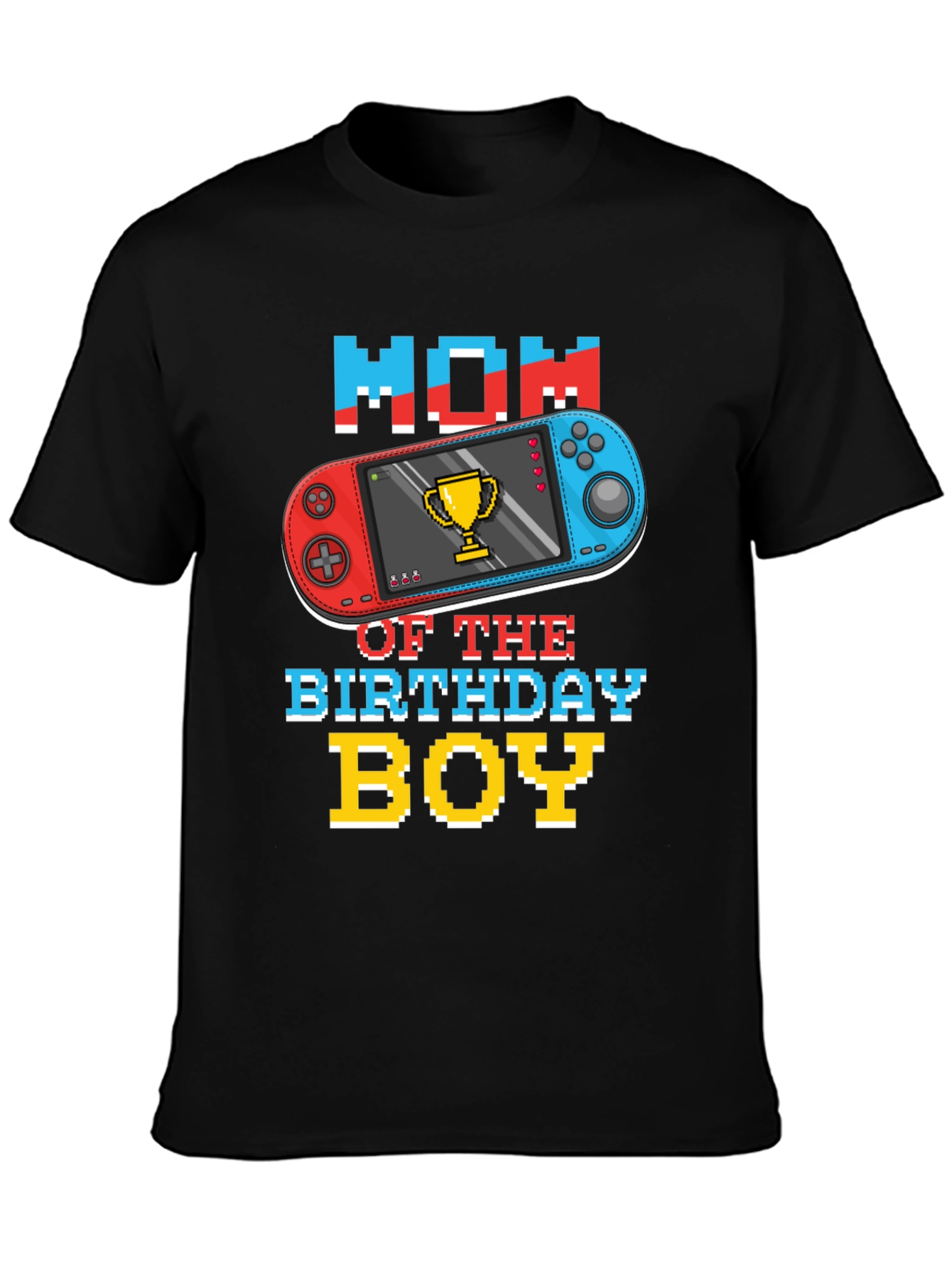 Mom of the Birthday Boy Gamer T-Shirt