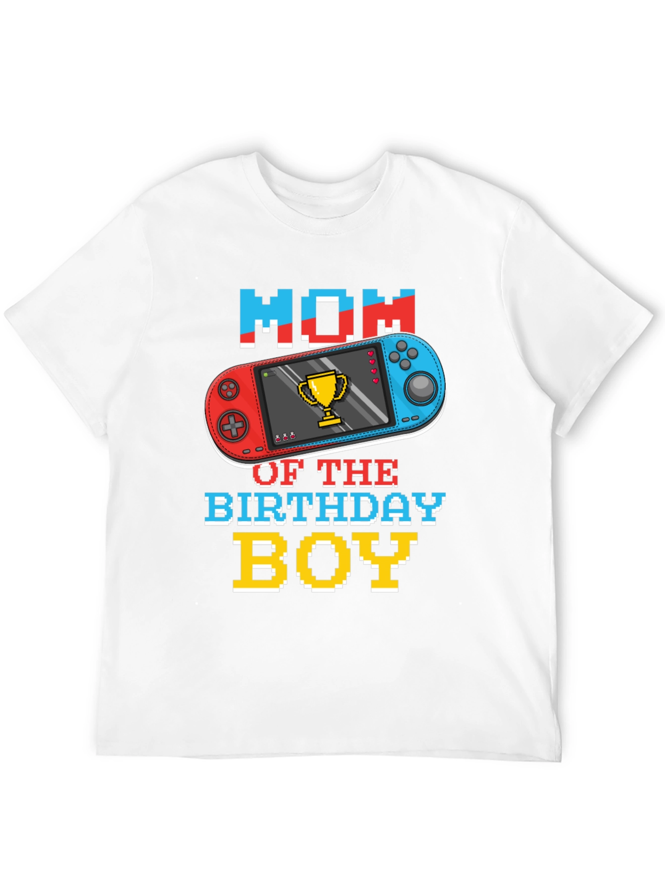 Mom of the Birthday Boy Gamer T-Shirt
