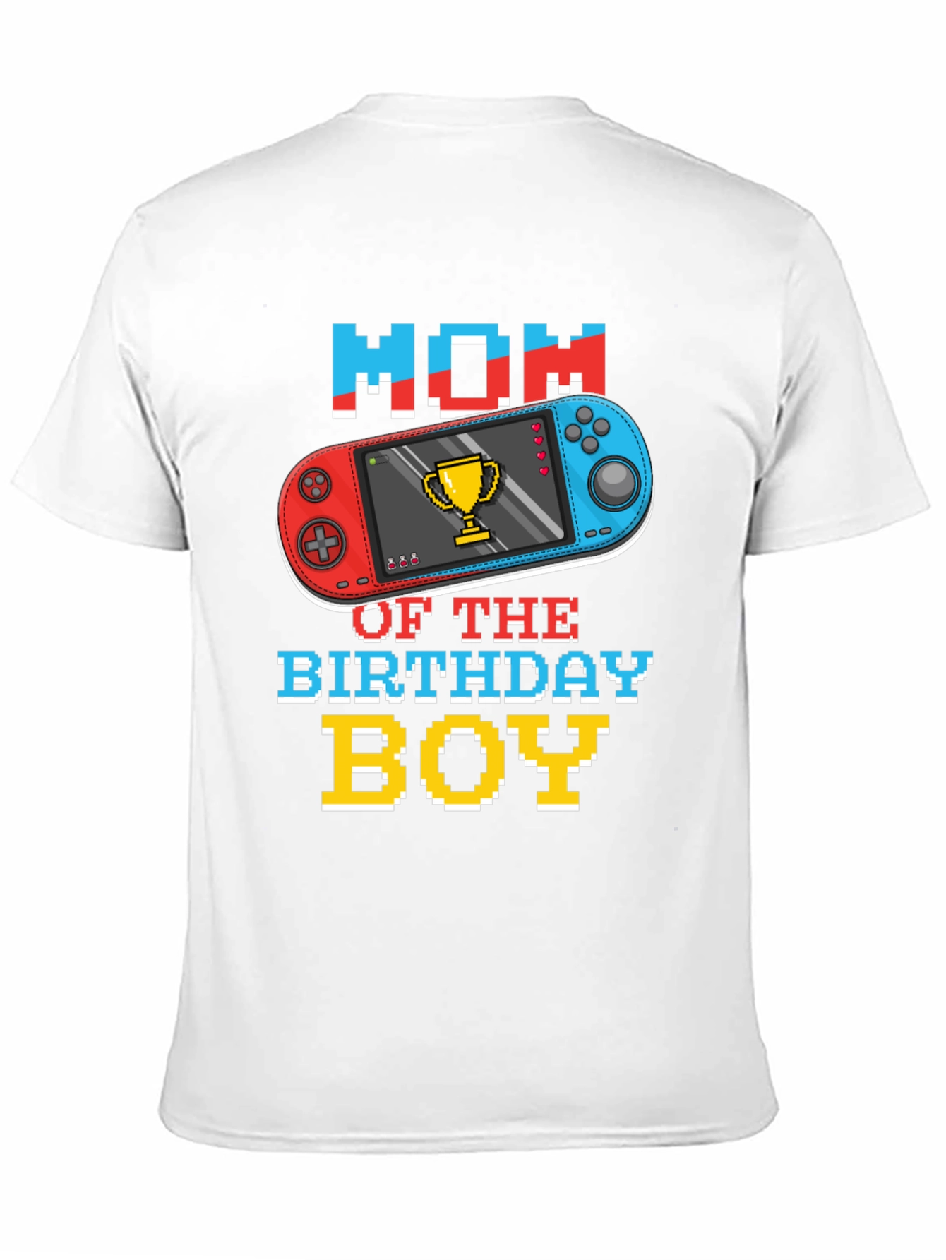 Mom of the Birthday Boy Gamer T-Shirt