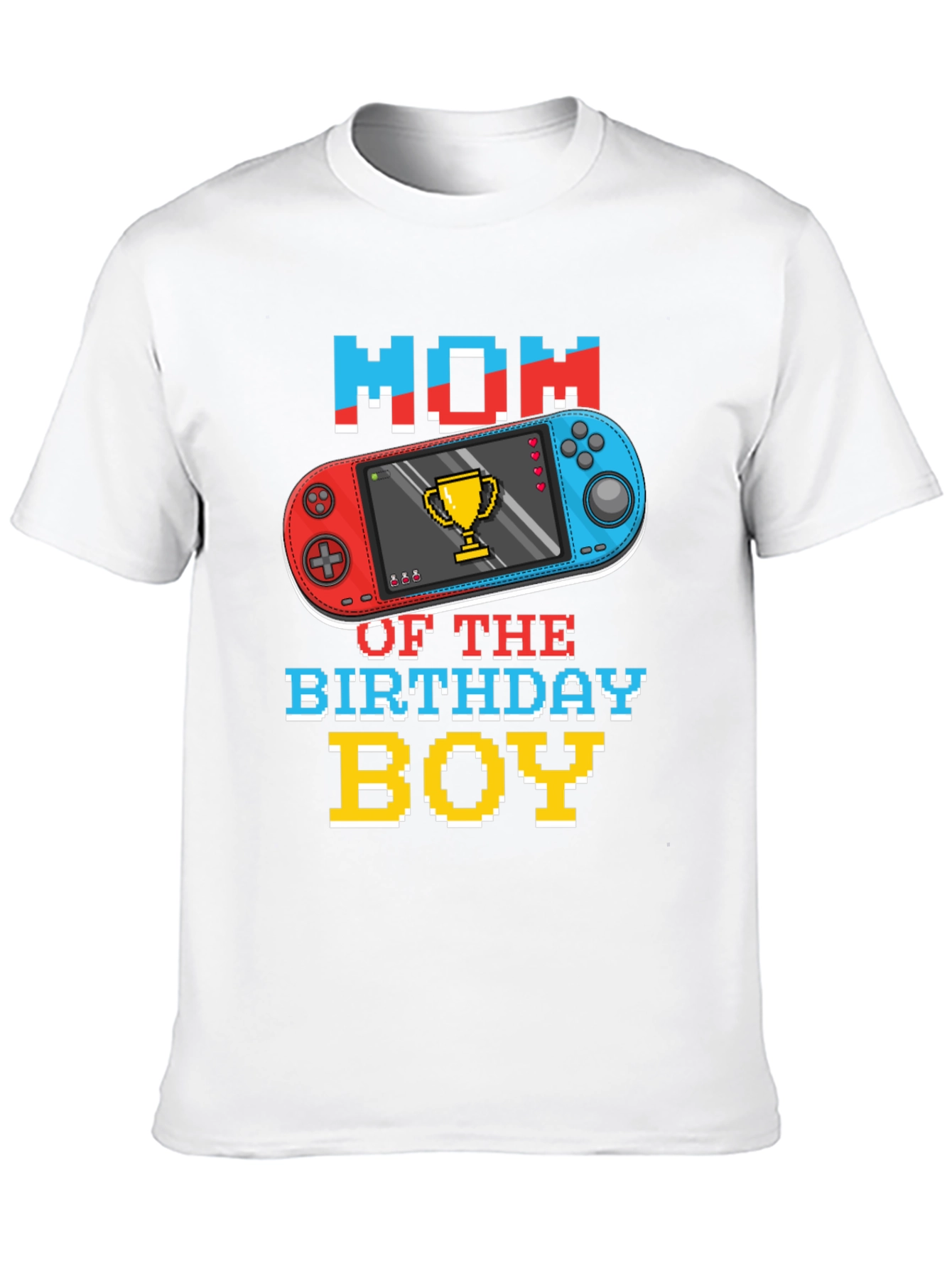 Mom of the Birthday Boy Gamer T-Shirt