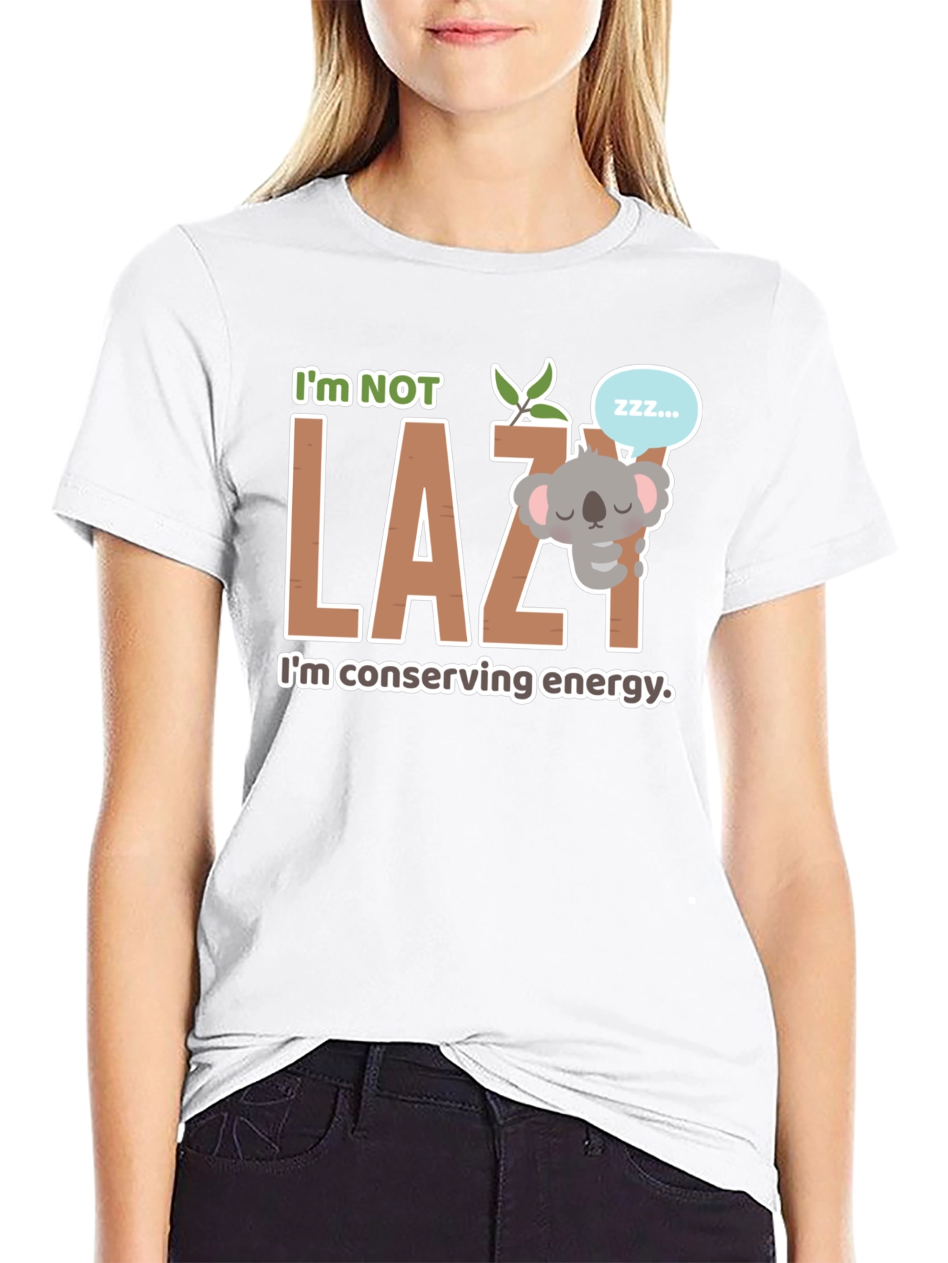 Im Not Lazy Koala T-Shirt