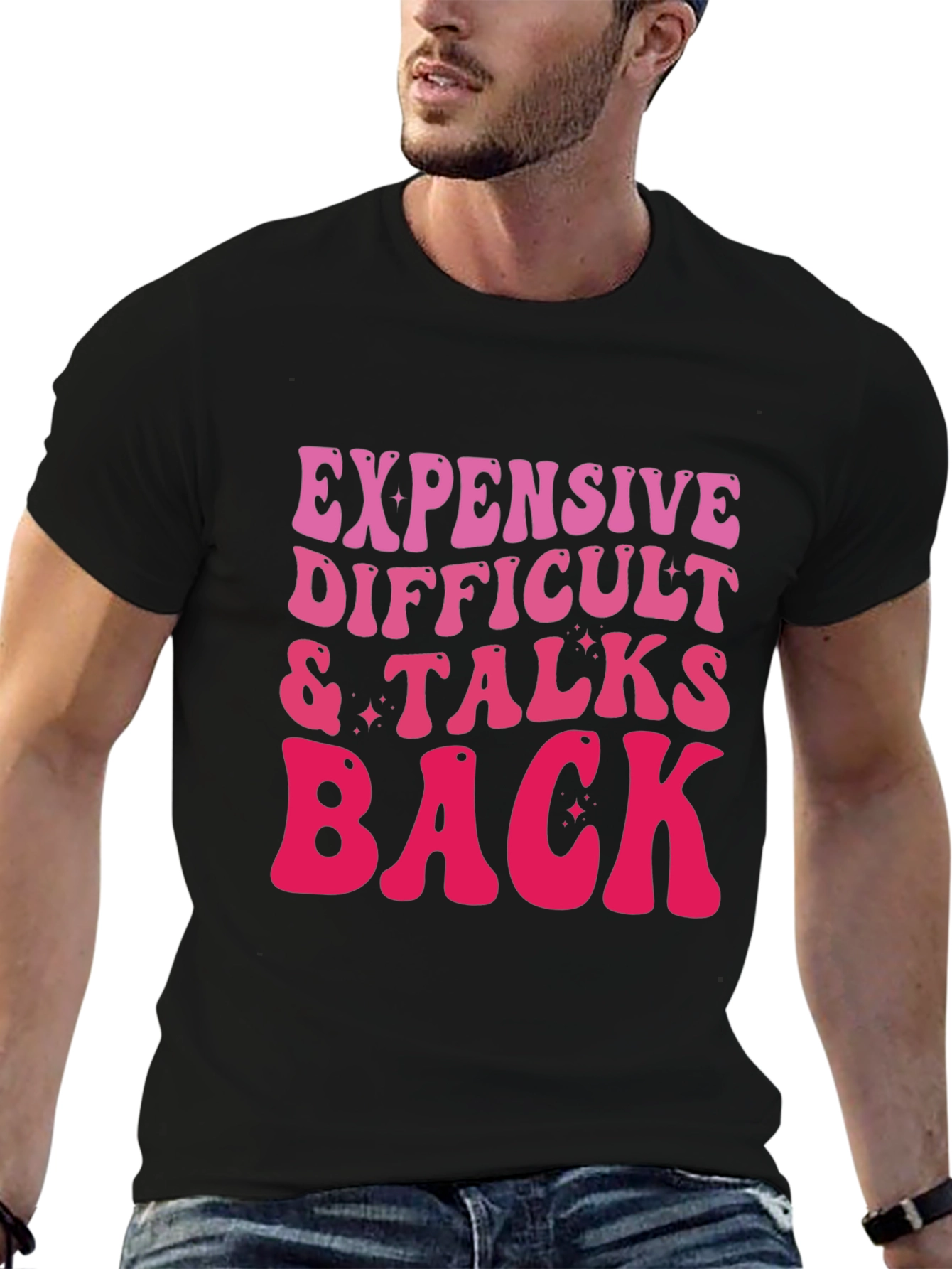 Expensive Difficult Talks Back Graphic Tee