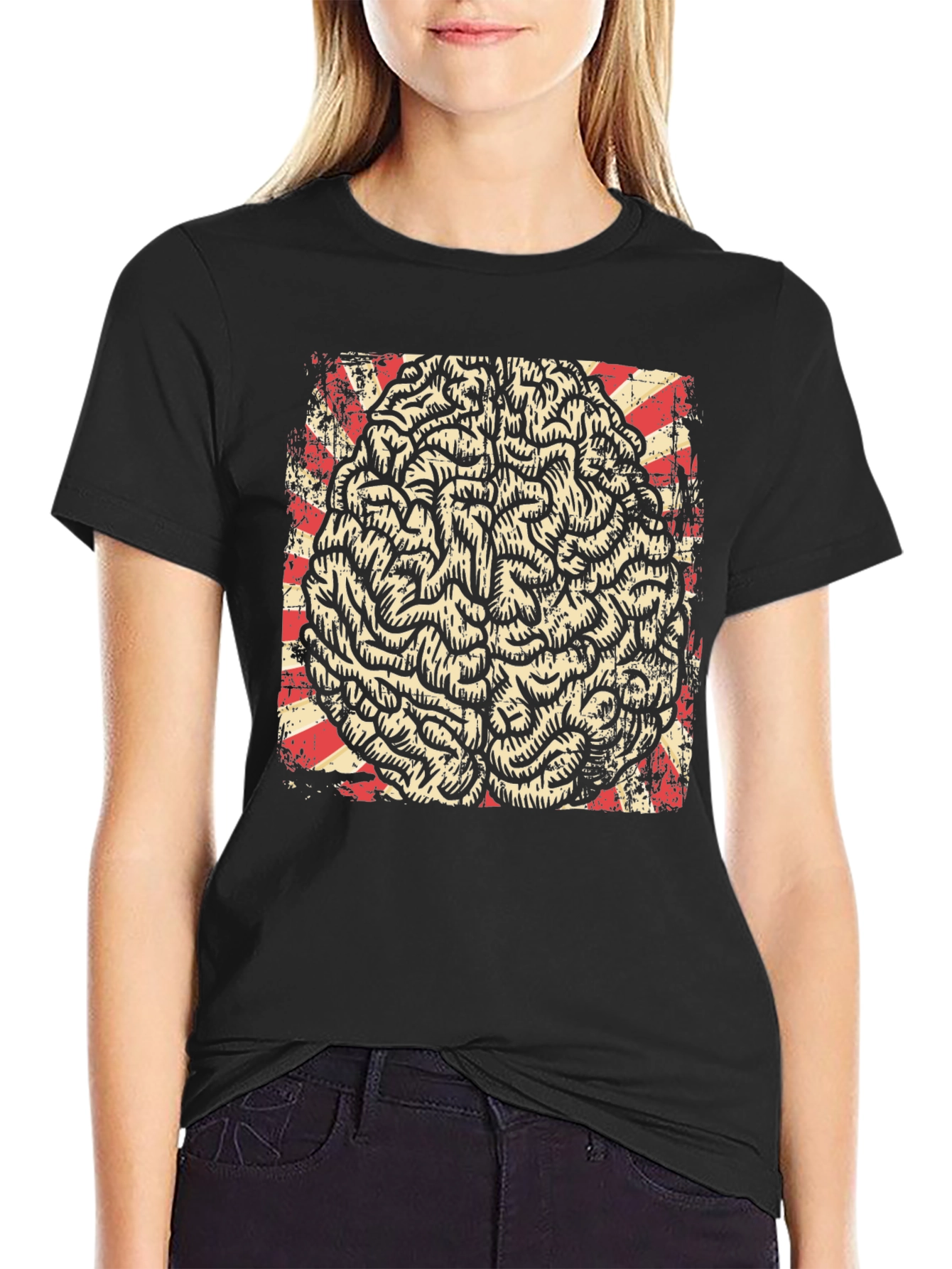 Brain Graphic T-Shirt - Mind Over Matter Tee