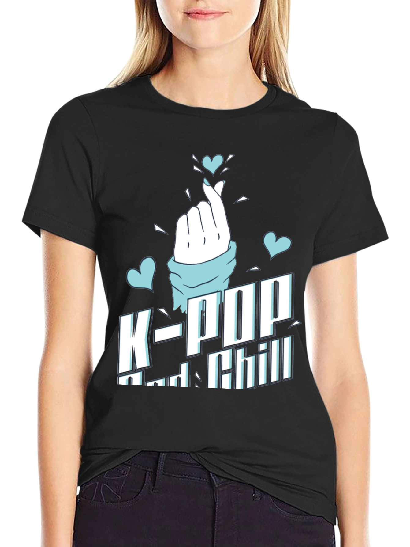 K-Pop and Chill Graphic Tee