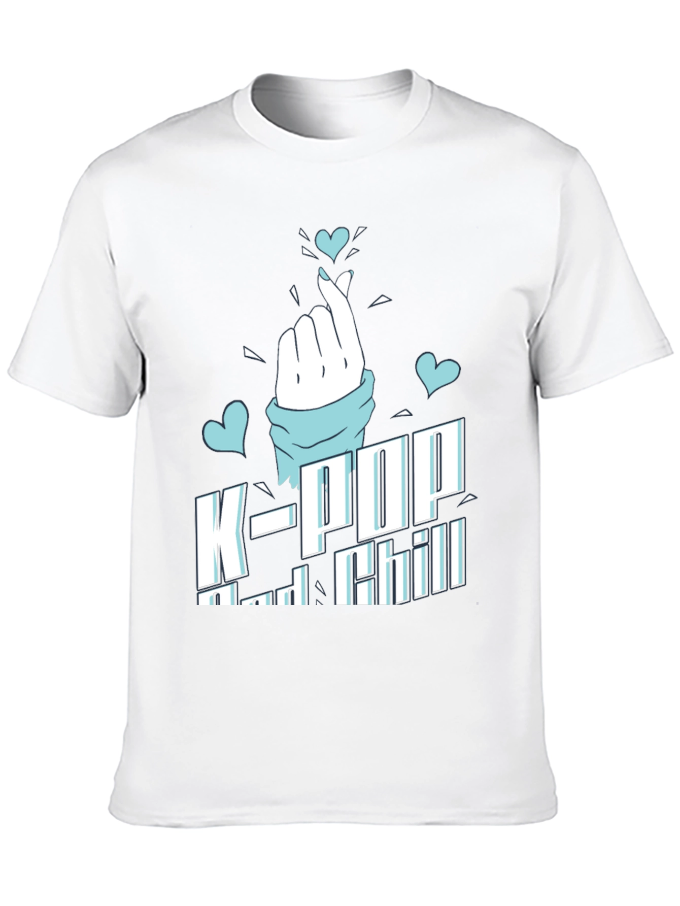 K-Pop and Chill Graphic Tee
