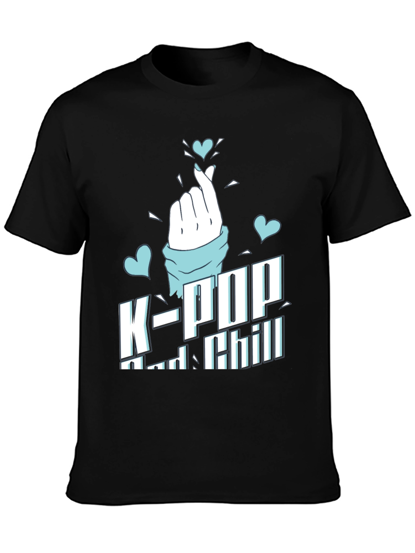 K-Pop and Chill Graphic Tee