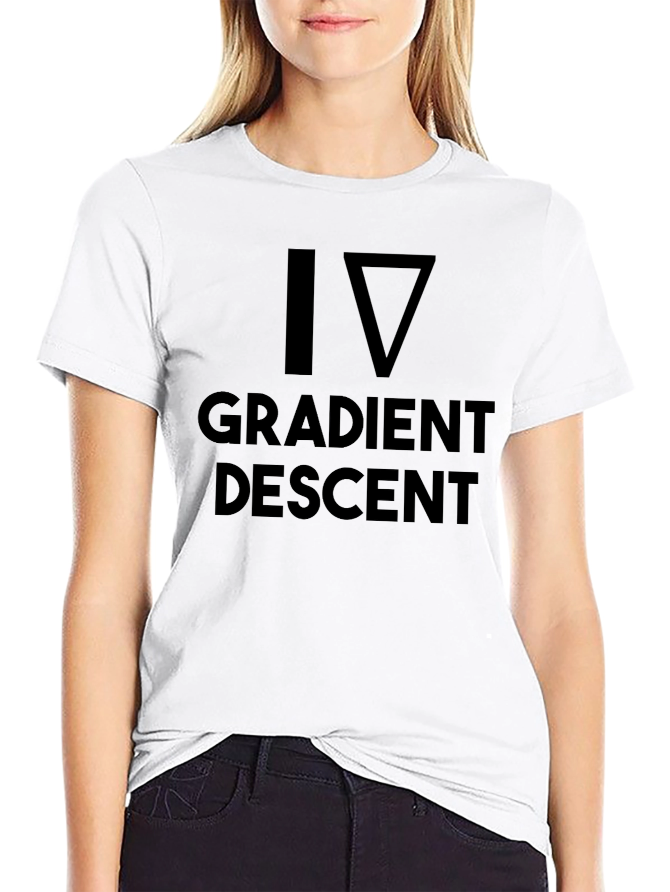 Gradient Descent Graphic Tee - Data Science Apparel