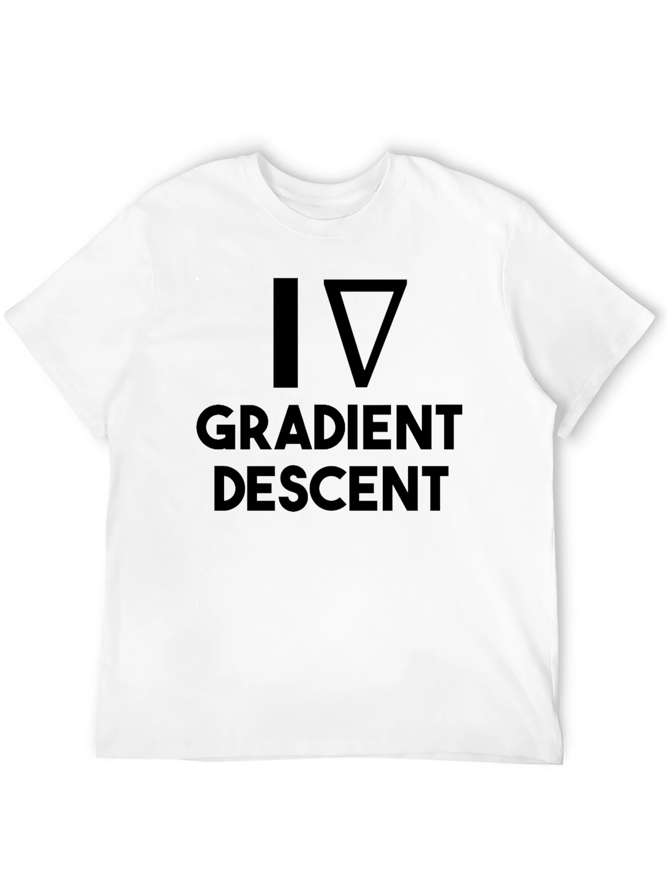 Gradient Descent Graphic Tee - Data Science Apparel