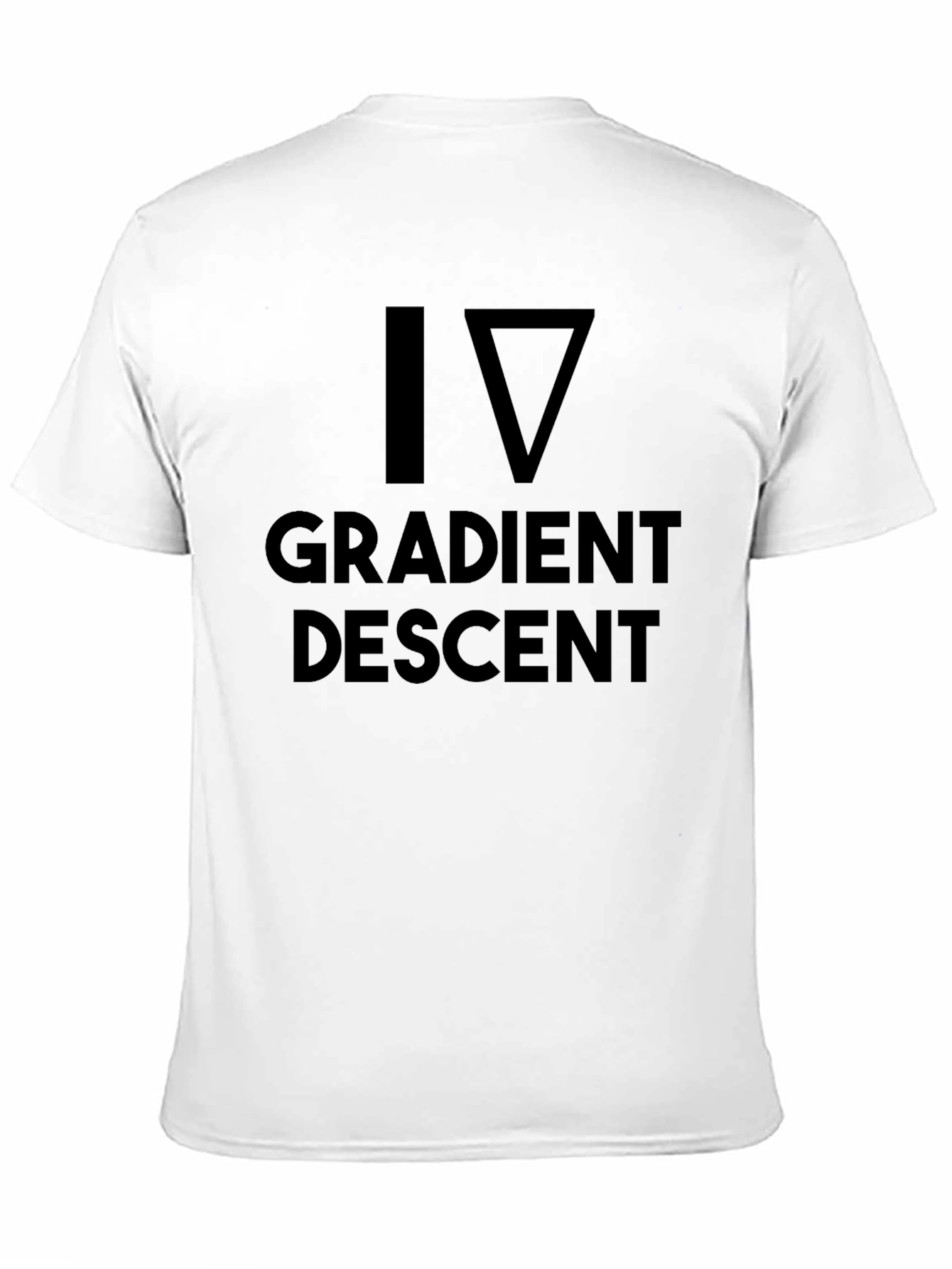 Gradient Descent Graphic Tee - Data Science Apparel