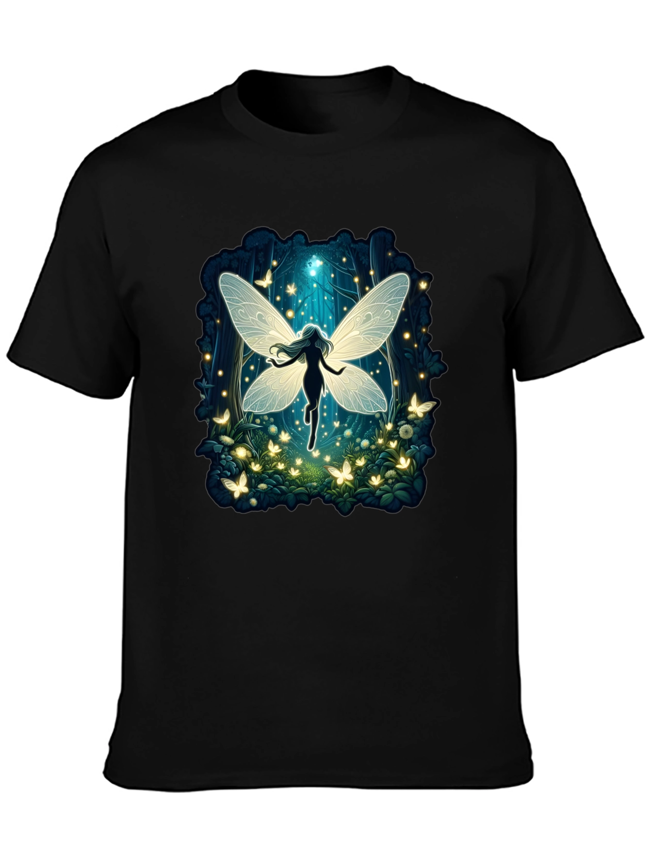 Fairy Tale Tee: Enchanted Forest Graphic T-Shirt