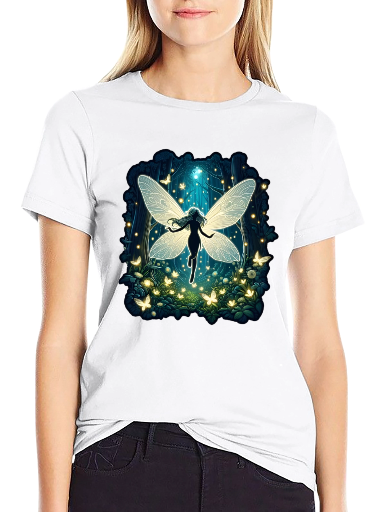 Fairy Tale Tee: Enchanted Forest Graphic T-Shirt
