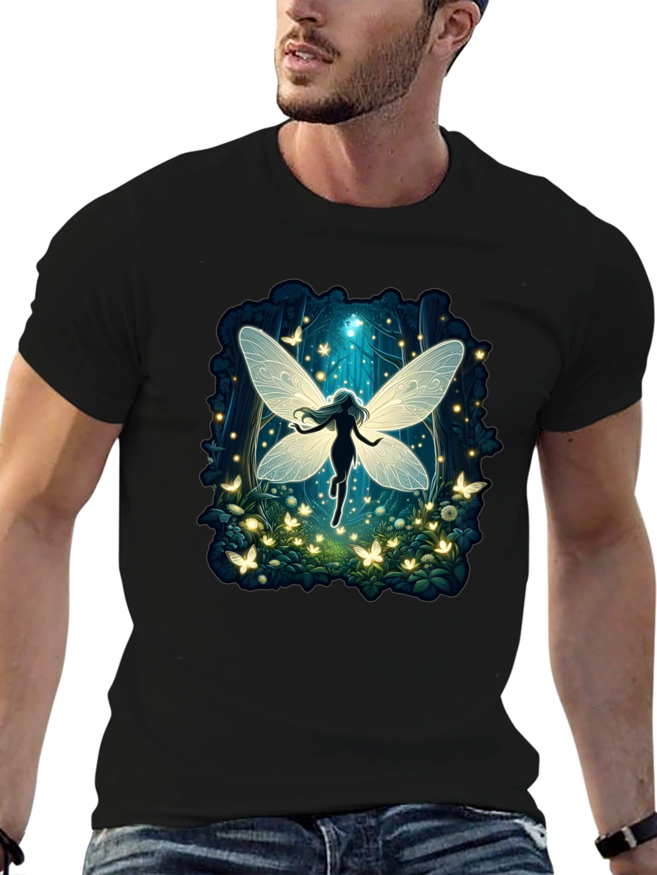 Fairy Tale Tee: Enchanted Forest Graphic T-Shirt