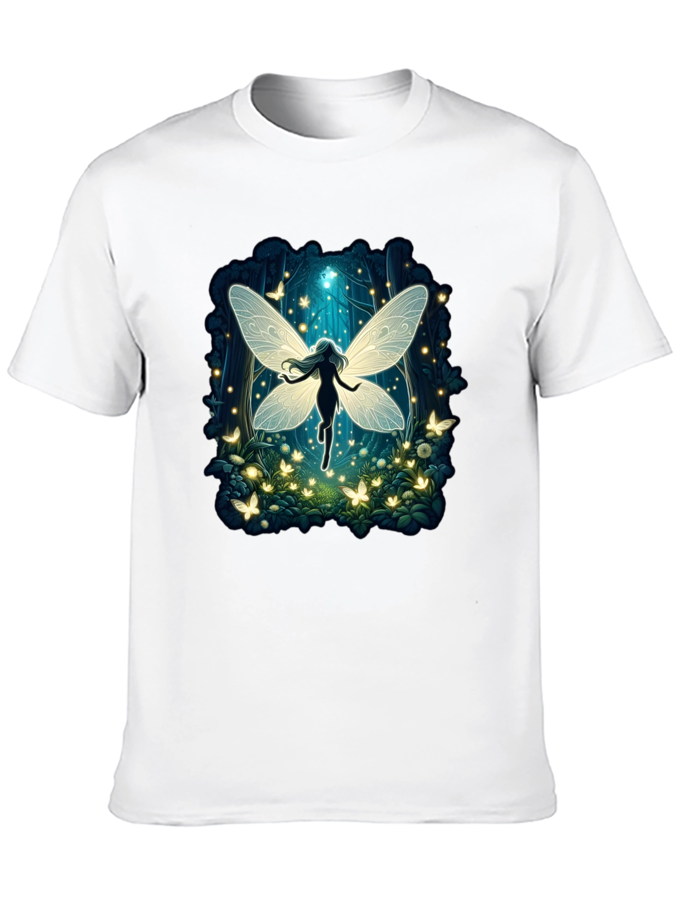 Fairy Tale Tee: Enchanted Forest Graphic T-Shirt