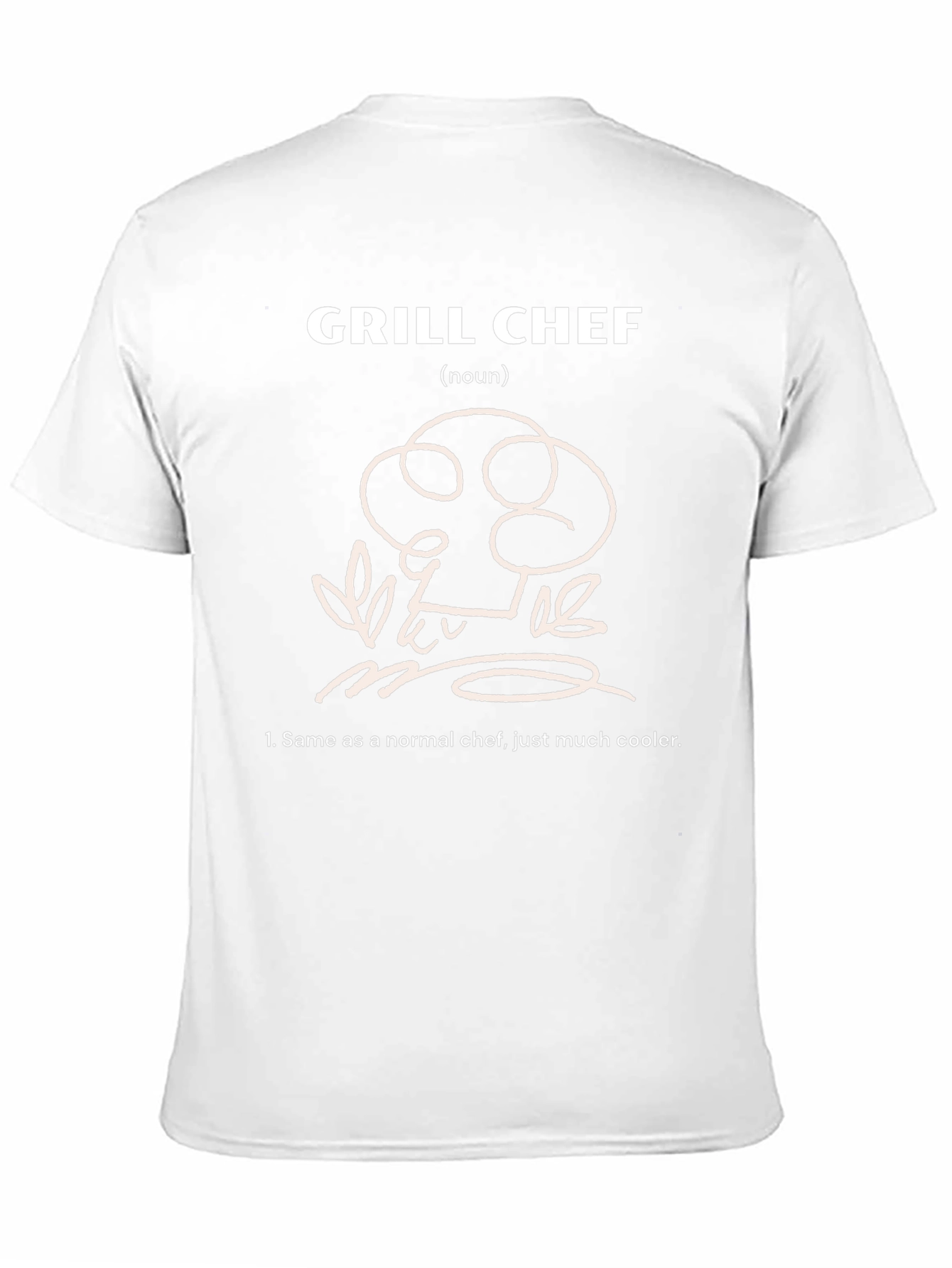 Grill Chef T-Shirt - Cool Definition Graphic Tee