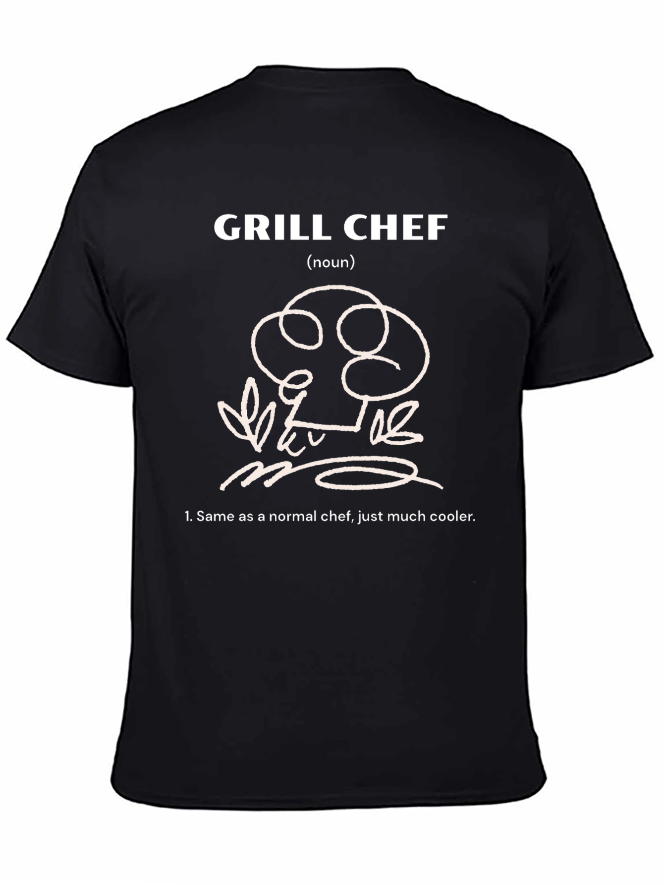 Grill Chef T-Shirt - Cool Definition Graphic Tee
