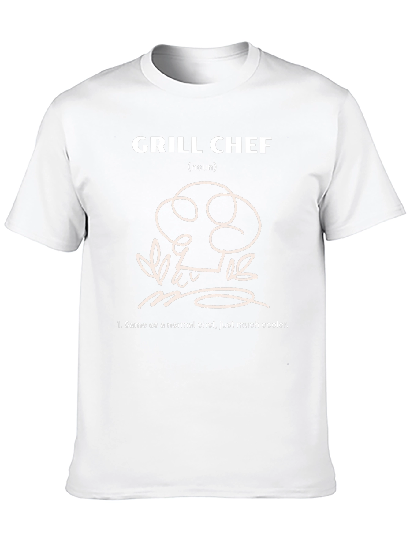 Grill Chef T-Shirt - Cool Definition Graphic Tee