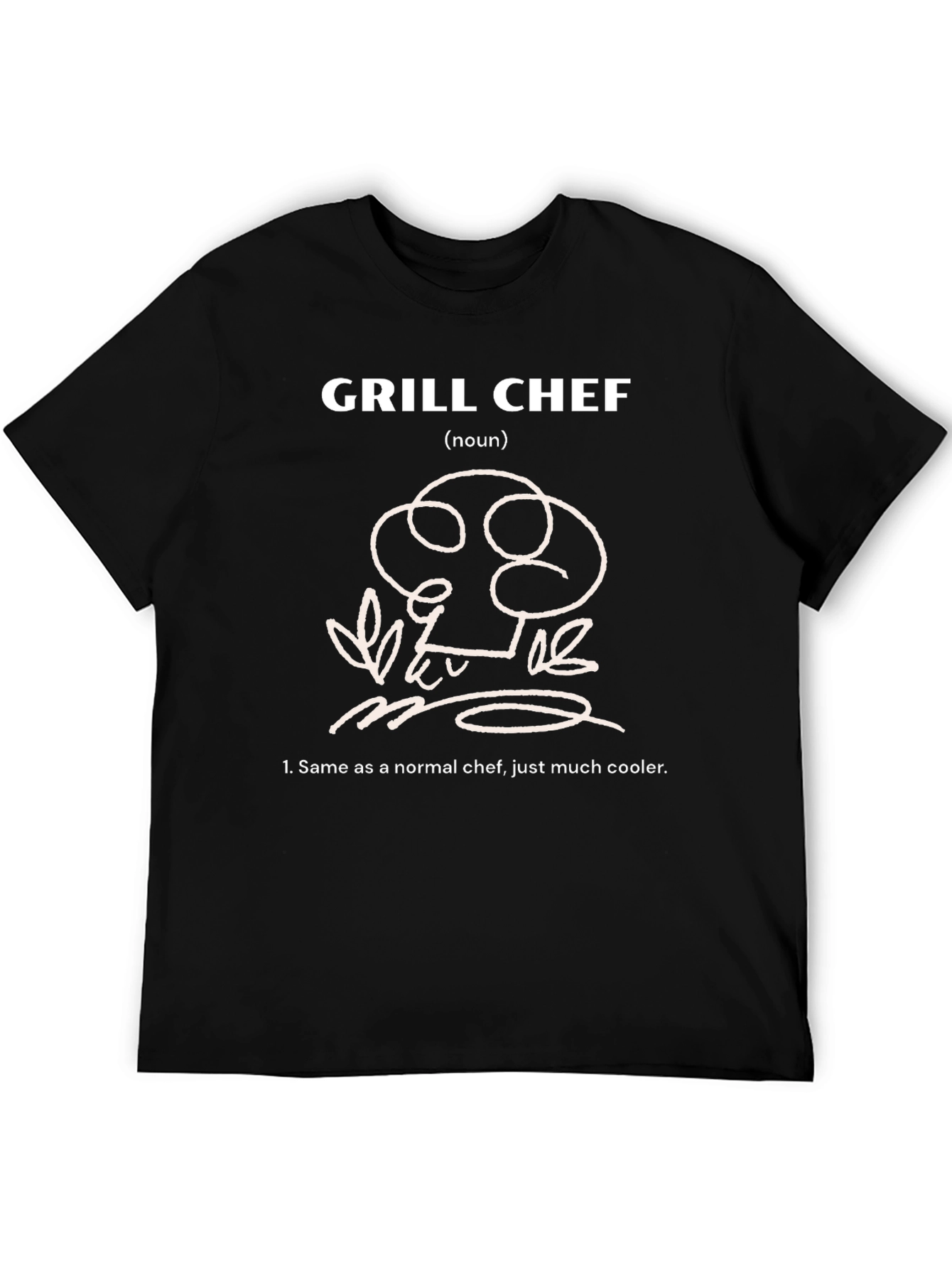 Grill Chef T-Shirt - Cool Definition Graphic Tee