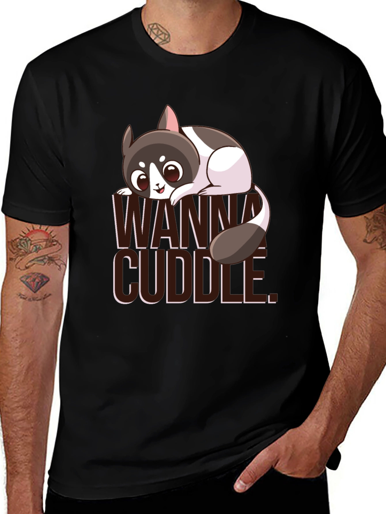Cute Chinchilla Wanna Cuddle T-Shirt