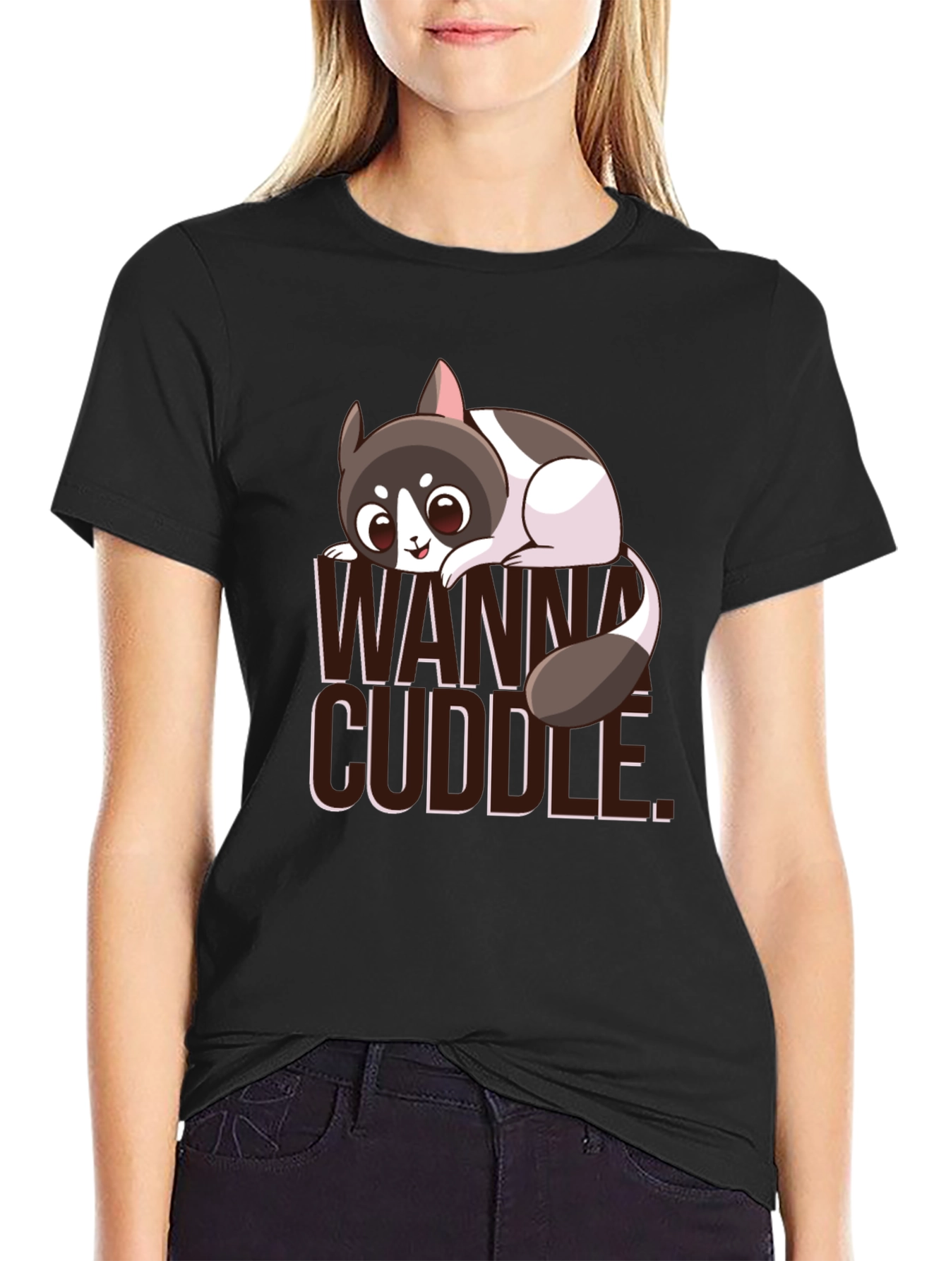 Cute Chinchilla Wanna Cuddle T-Shirt
