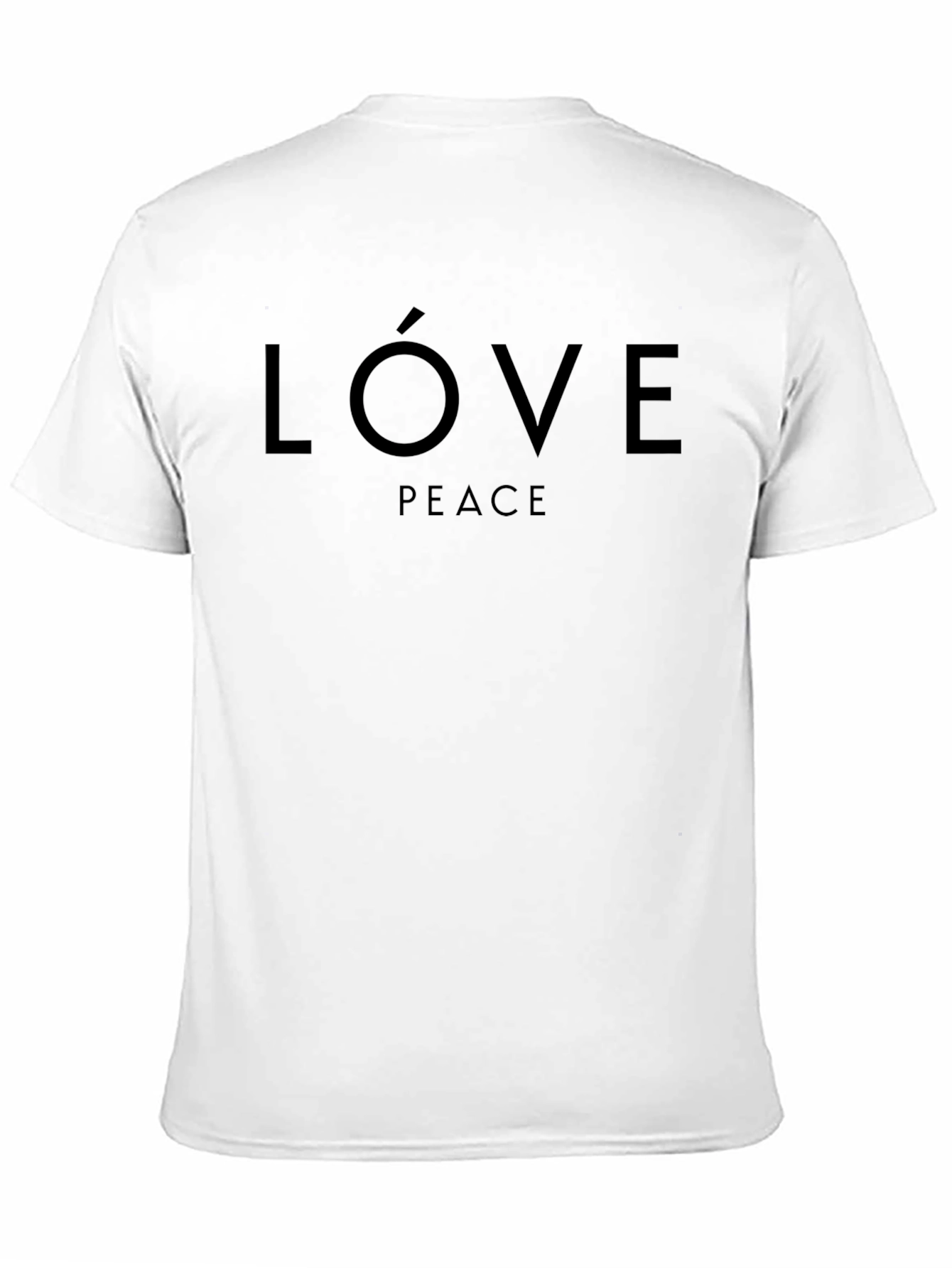 Love & Peace Graphic T-Shirt