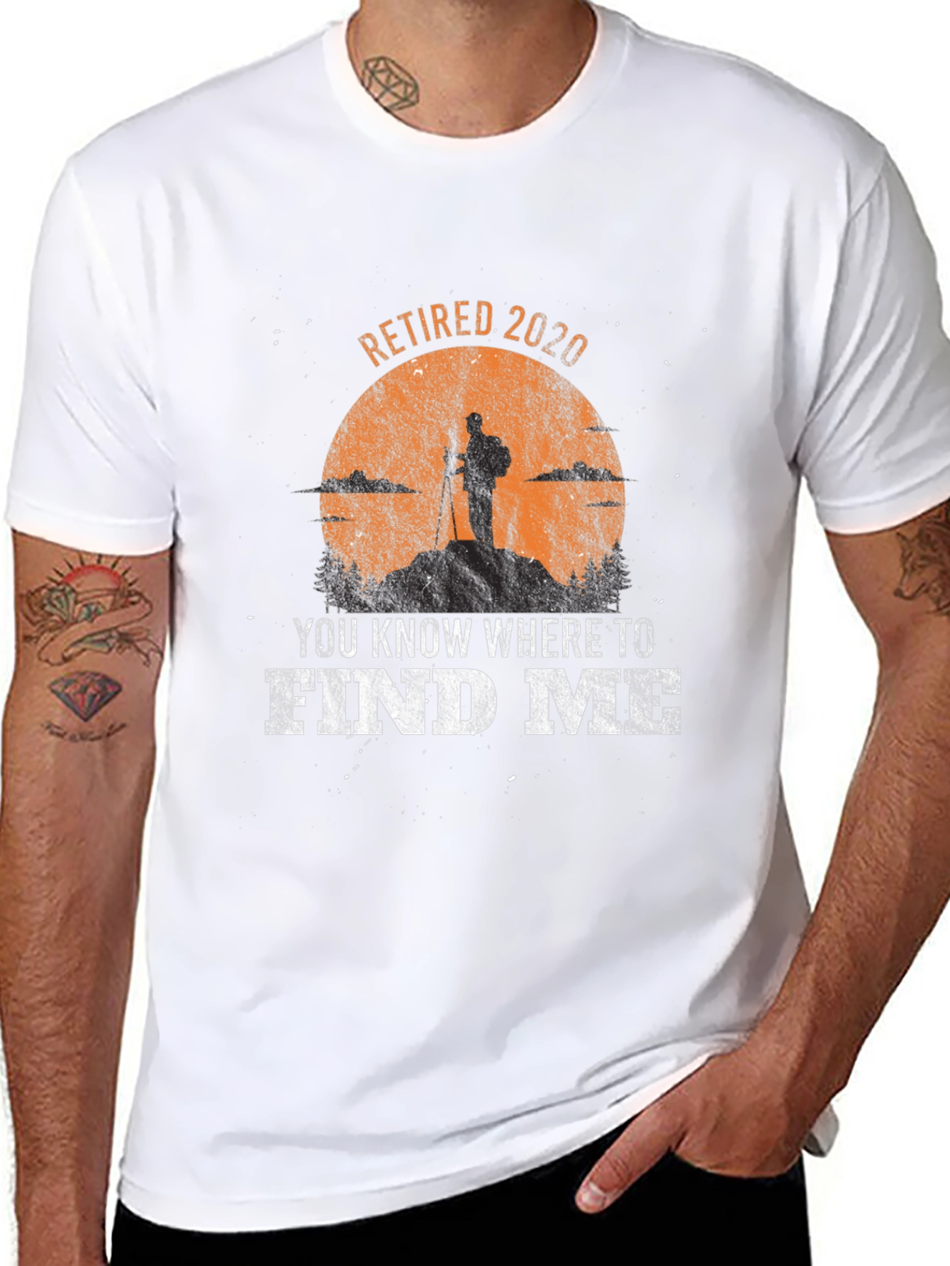 Retired 2020 Hiking Graphic Tee