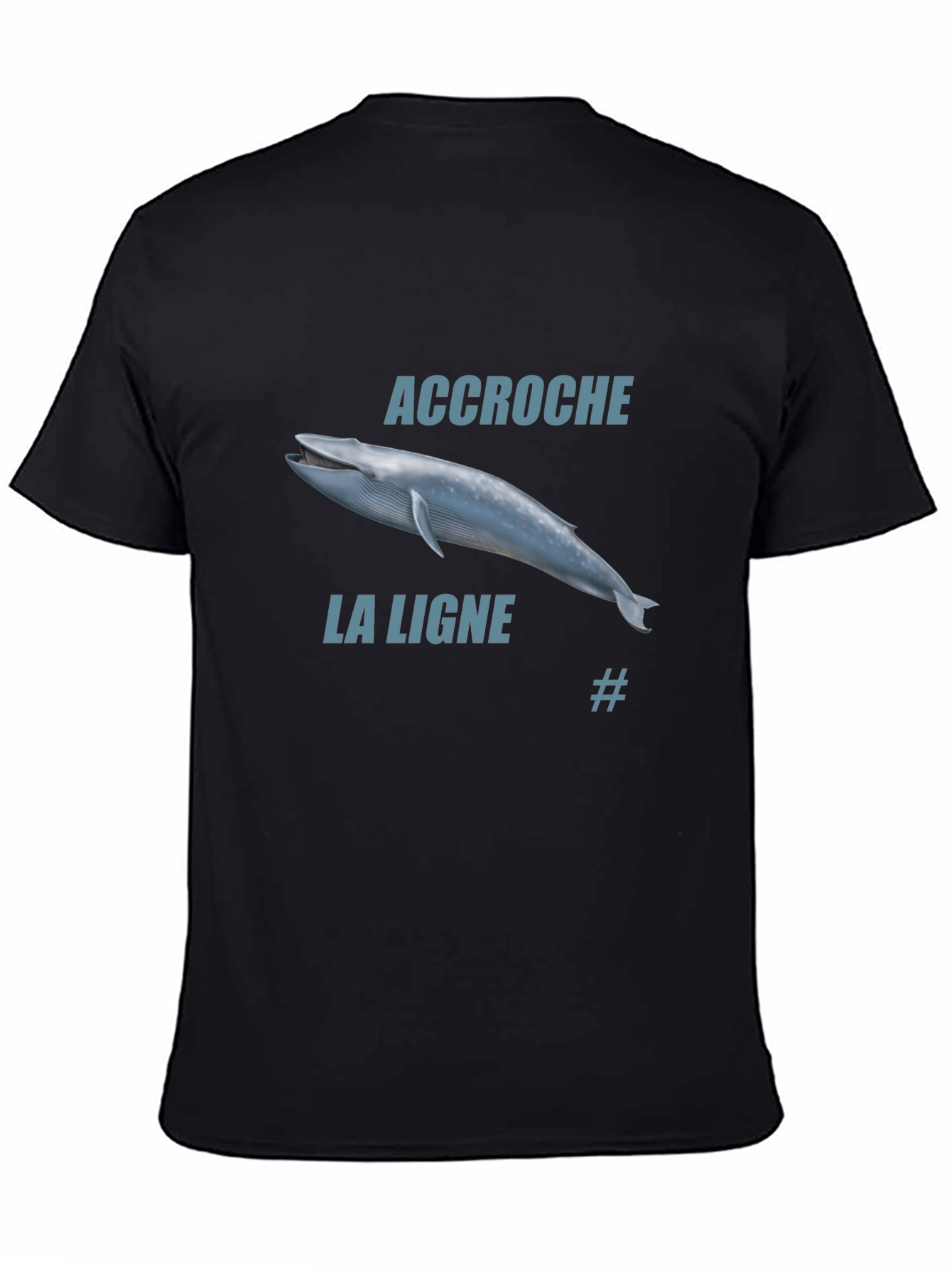 Accroche La Ligne Whale T-Shirt