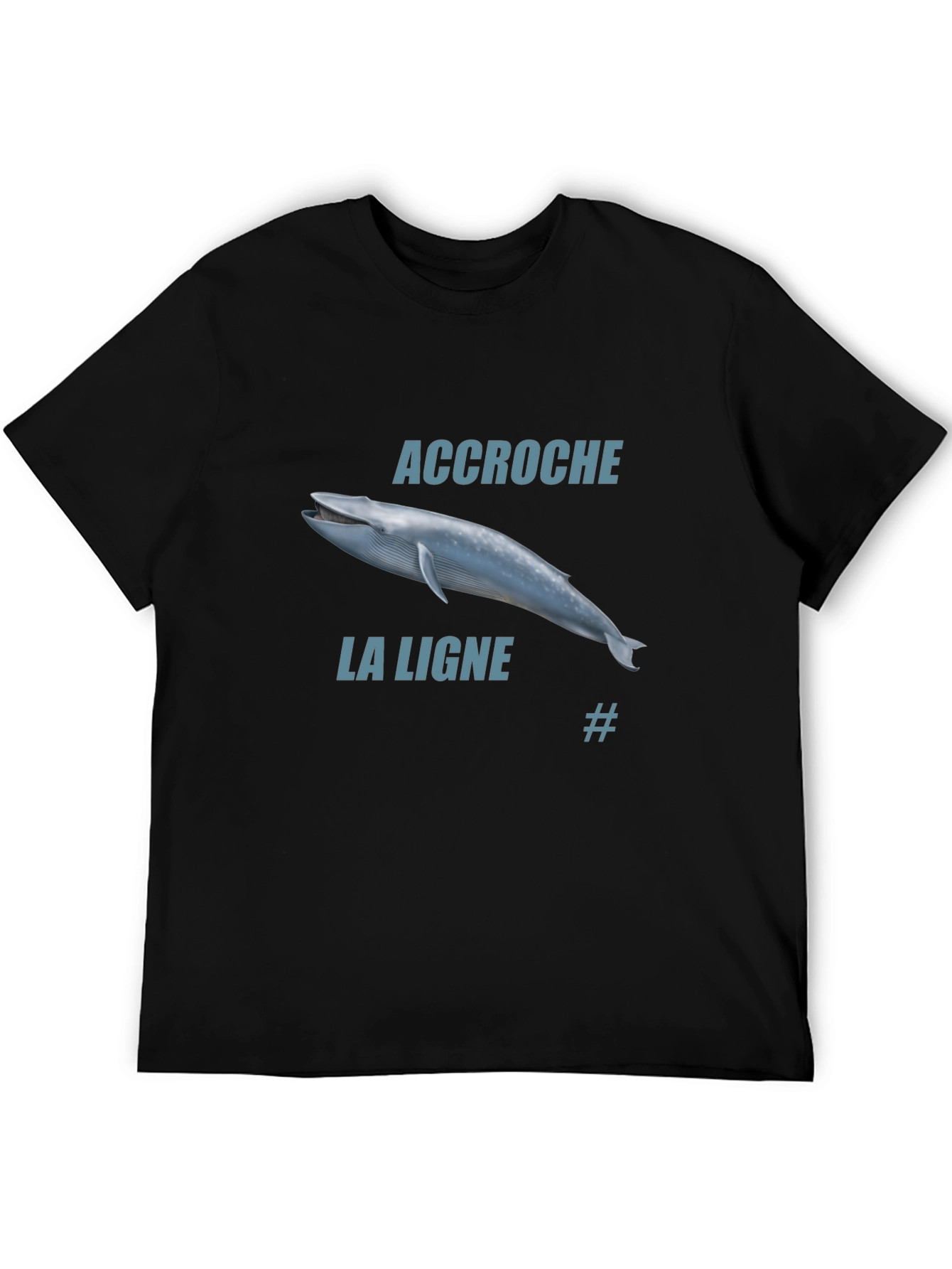 Accroche La Ligne Whale T-Shirt