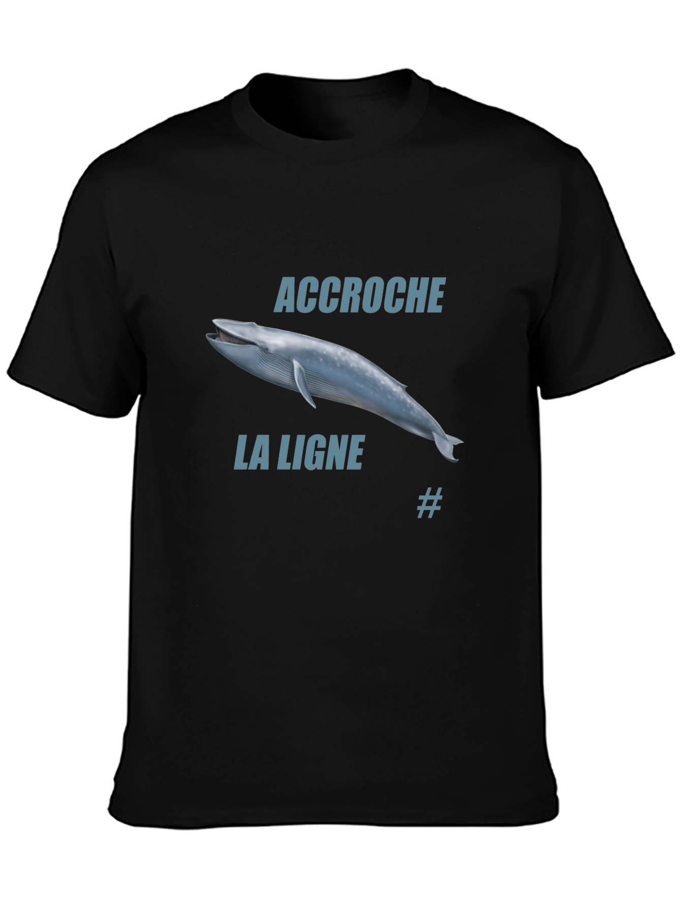 Accroche La Ligne Whale T-Shirt