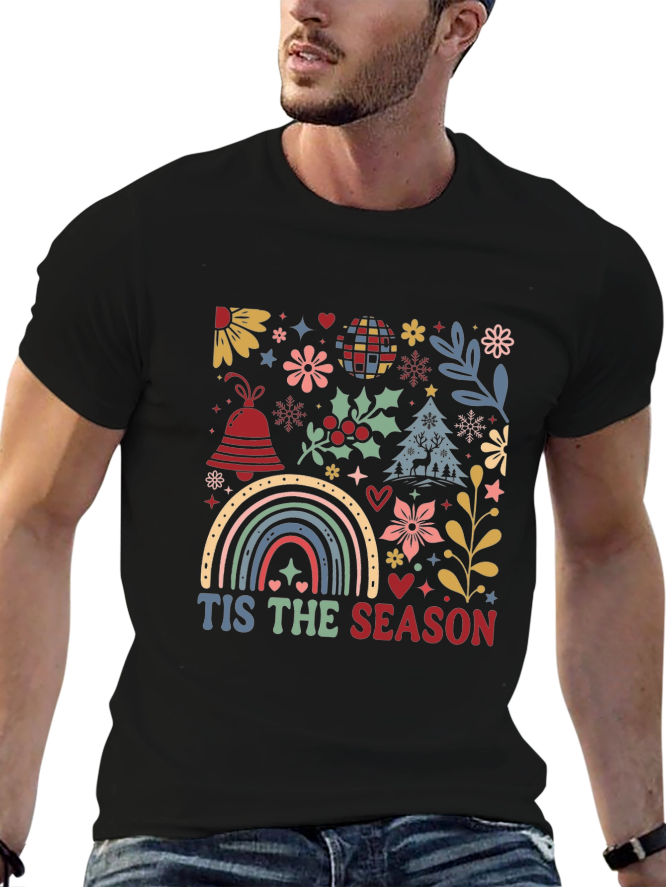 Tis the Season Christmas Graphic Tee