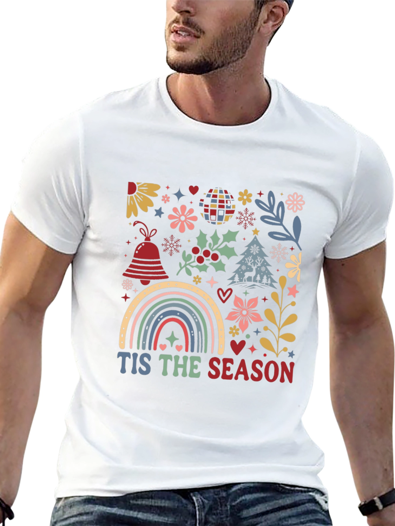 Tis the Season Christmas Graphic Tee