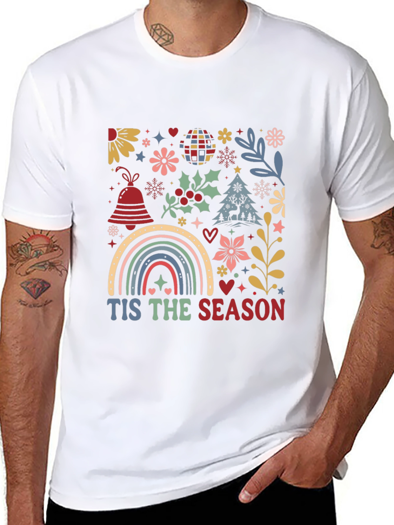 Tis the Season Christmas Graphic Tee
