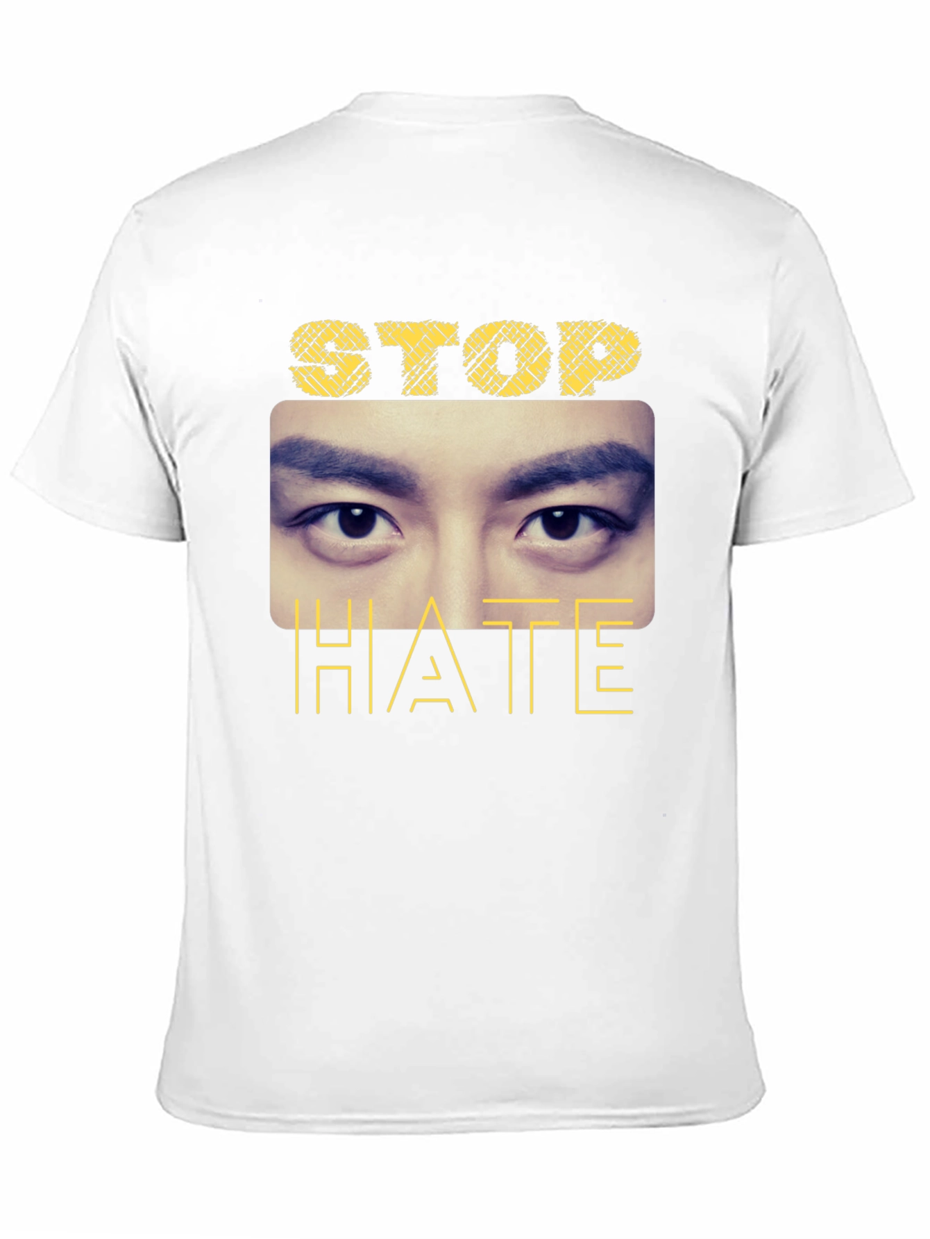 Stop Hate Graphic Tee - Unisex Black T-Shirt