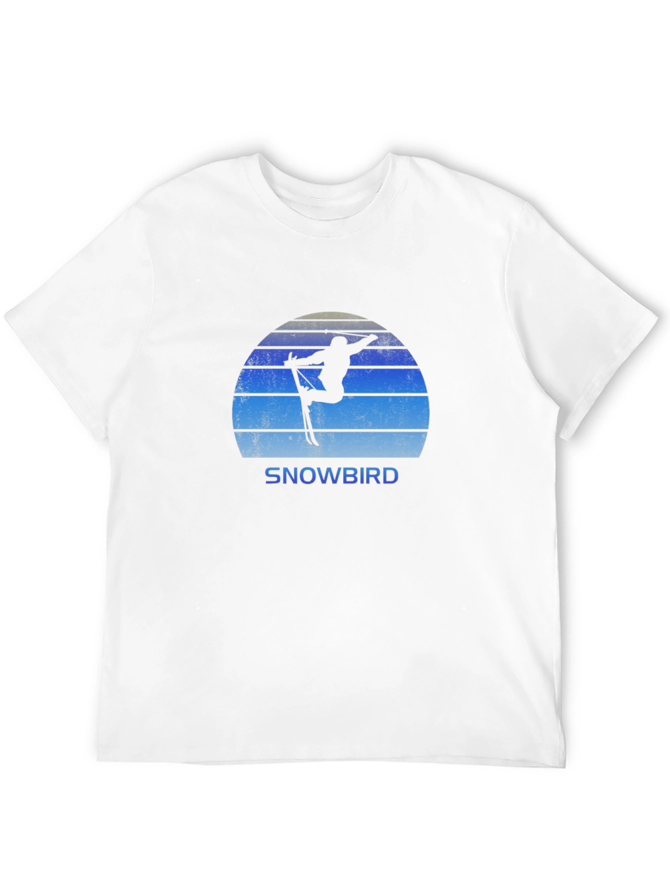 Snowbird Retro Ski T-Shirt - Classic Winter Style