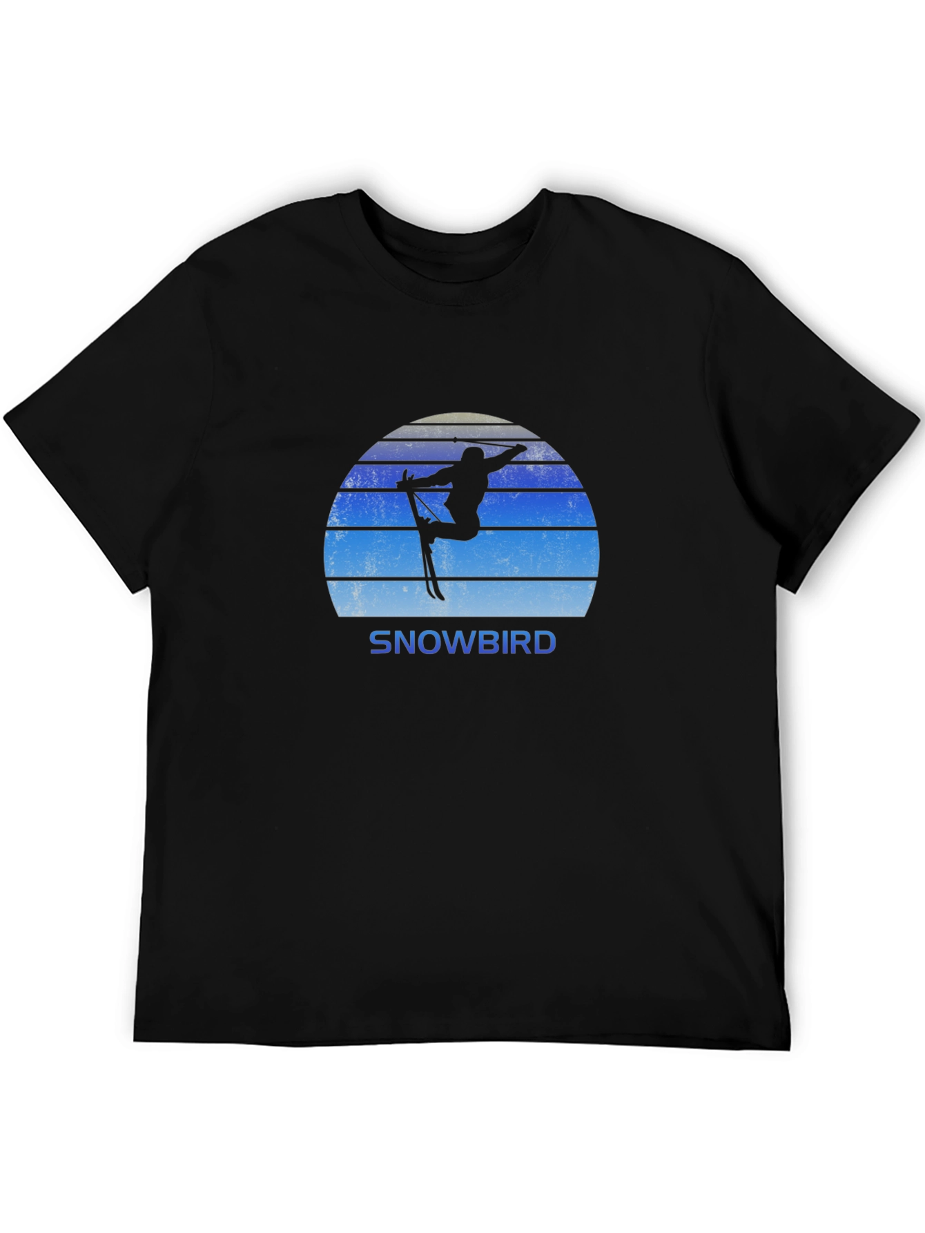 Snowbird Retro Ski T-Shirt - Classic Winter Style