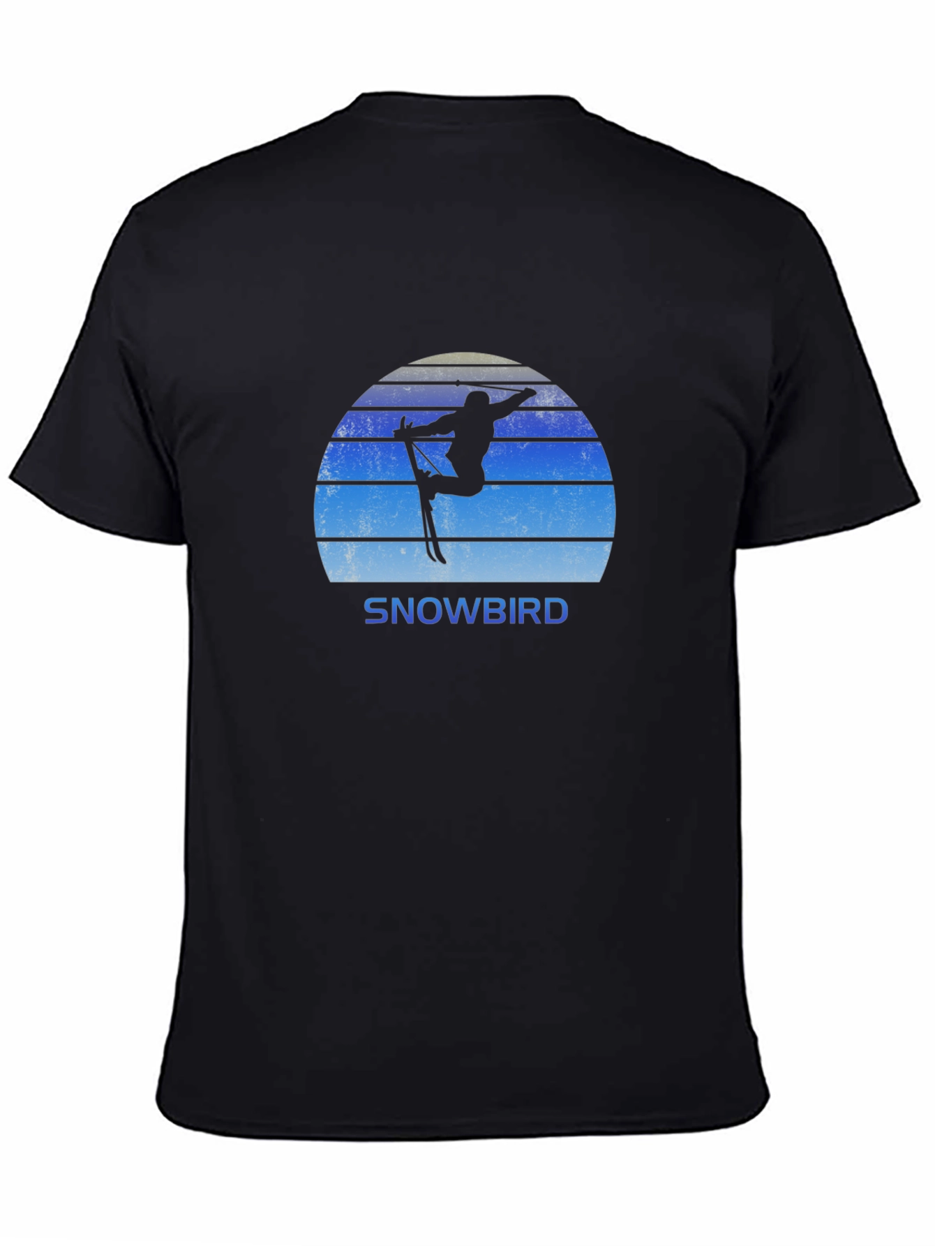 Snowbird Retro Ski T-Shirt - Classic Winter Style