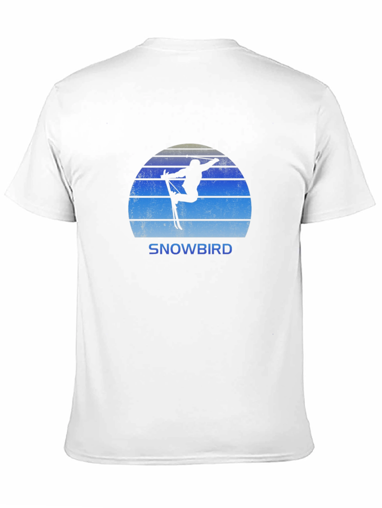 Snowbird Retro Ski T-Shirt - Classic Winter Style
