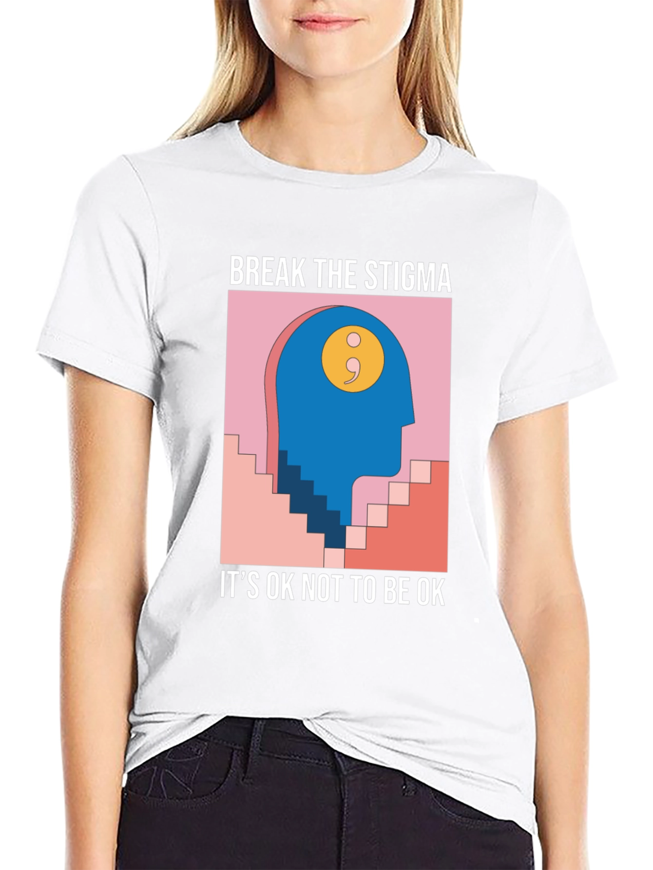 Break the Stigma Mental Health Awareness T-Shirt