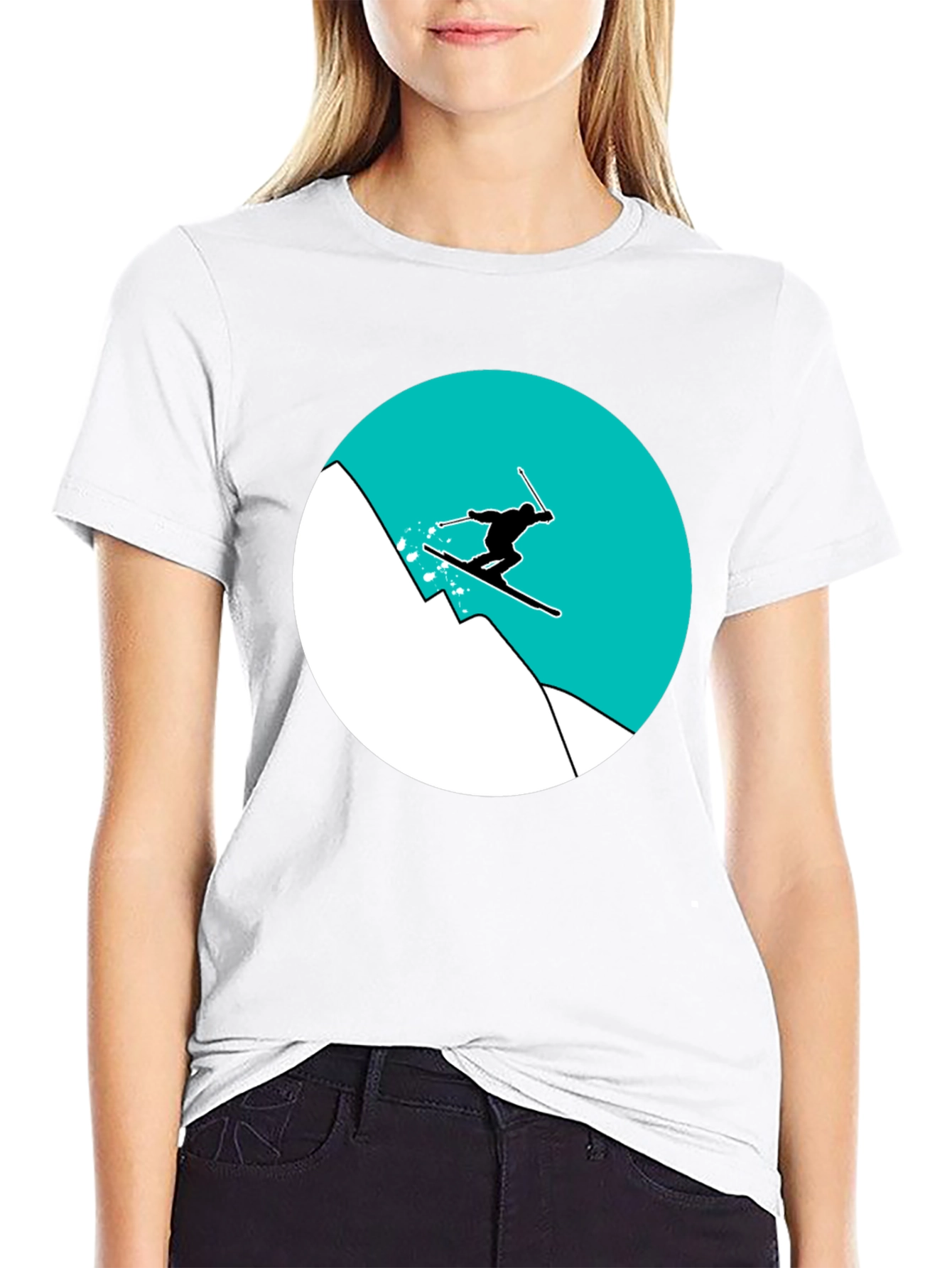 Ski Mountain Graphic Tee