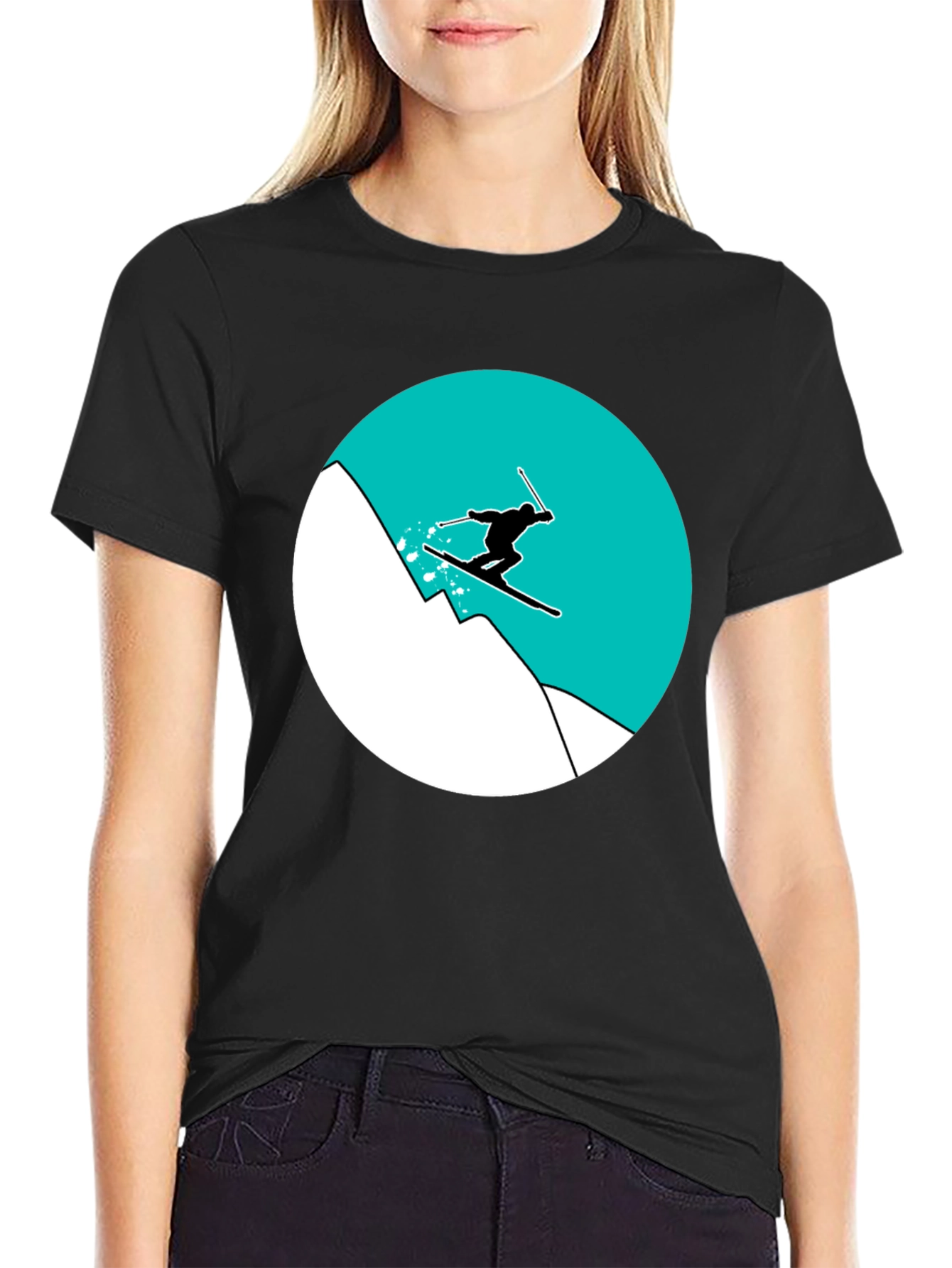 Ski Mountain Graphic Tee