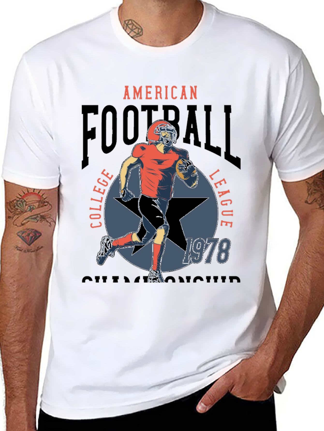 American Football League 1978 College T-Shirt