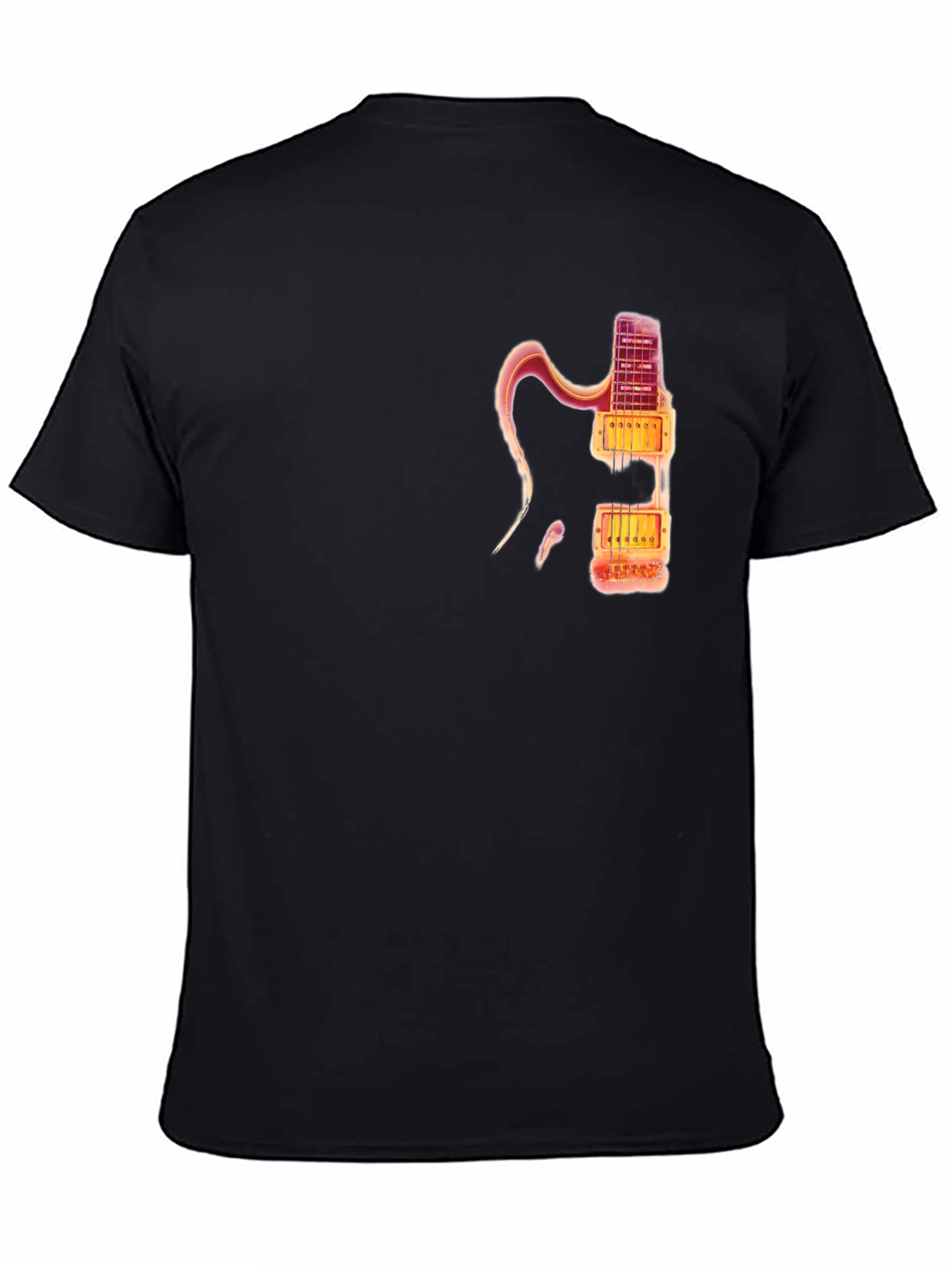 Electric Guitar Graphic Tee - Cool Musician Shirt