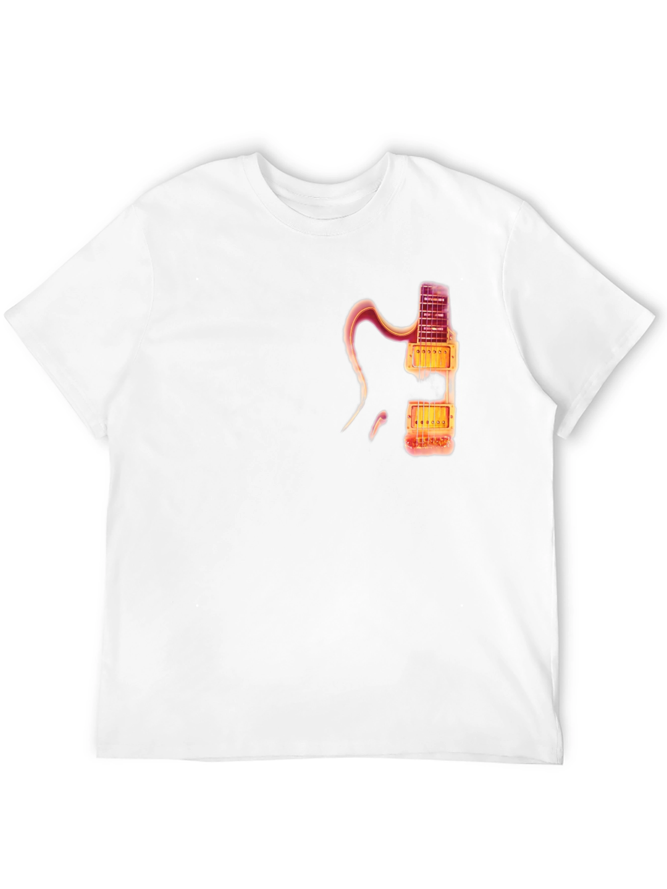 Electric Guitar Graphic Tee - Cool Musician Shirt