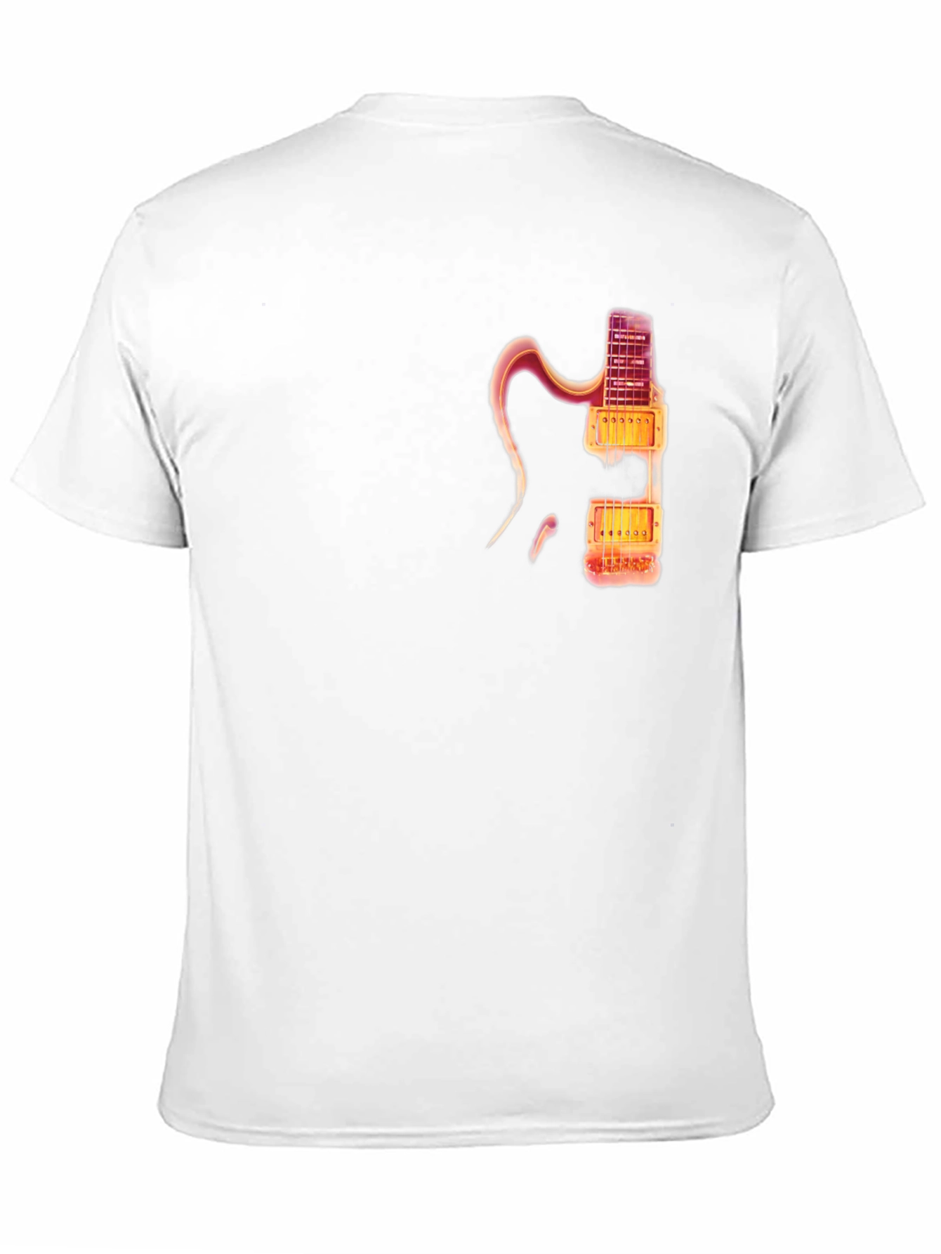 Electric Guitar Graphic Tee - Cool Musician Shirt